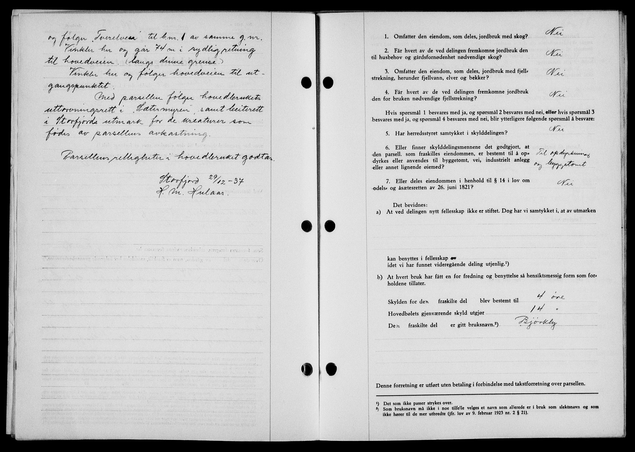 Lofoten sorenskriveri, SAT/A-0017/1/2/2C/L0003a: Mortgage book no. 3a, 1937-1938, Diary no: : 179/1938