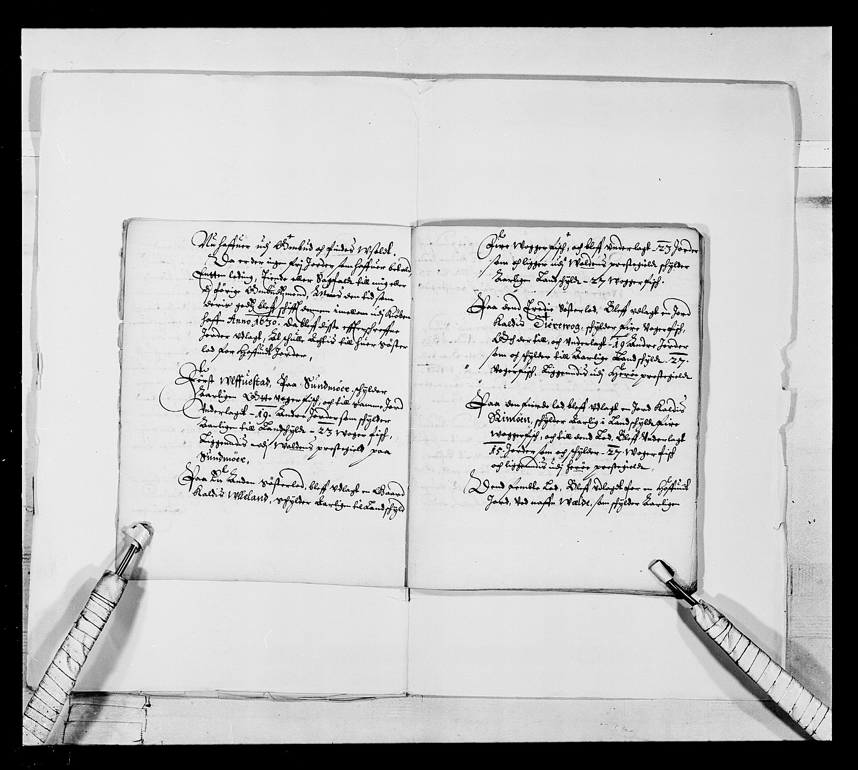 Stattholderembetet 1572-1771, AV/RA-EA-2870/Ek/L0021/0001: Jordebøker 1633-1658: / Adelsjordebøker innlevert til hyllingen i august 1648 og senere, 1648-1649, p. 266