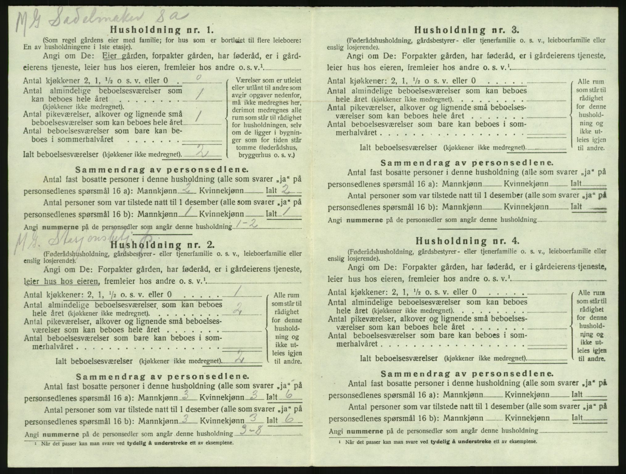 SAKO, 1920 census for Lardal, 1920, p. 208