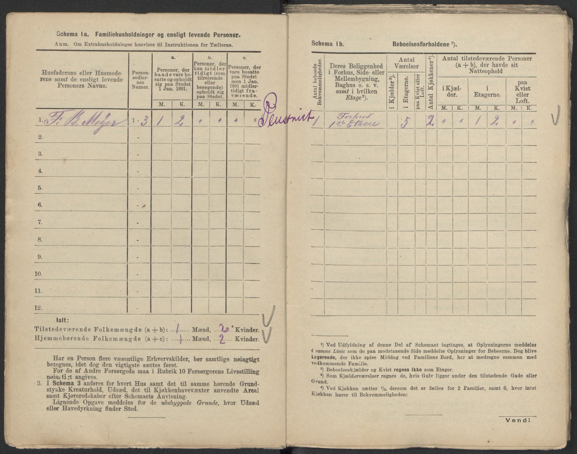 RA, 1891 Census for 1301 Bergen, 1891, p. 7179