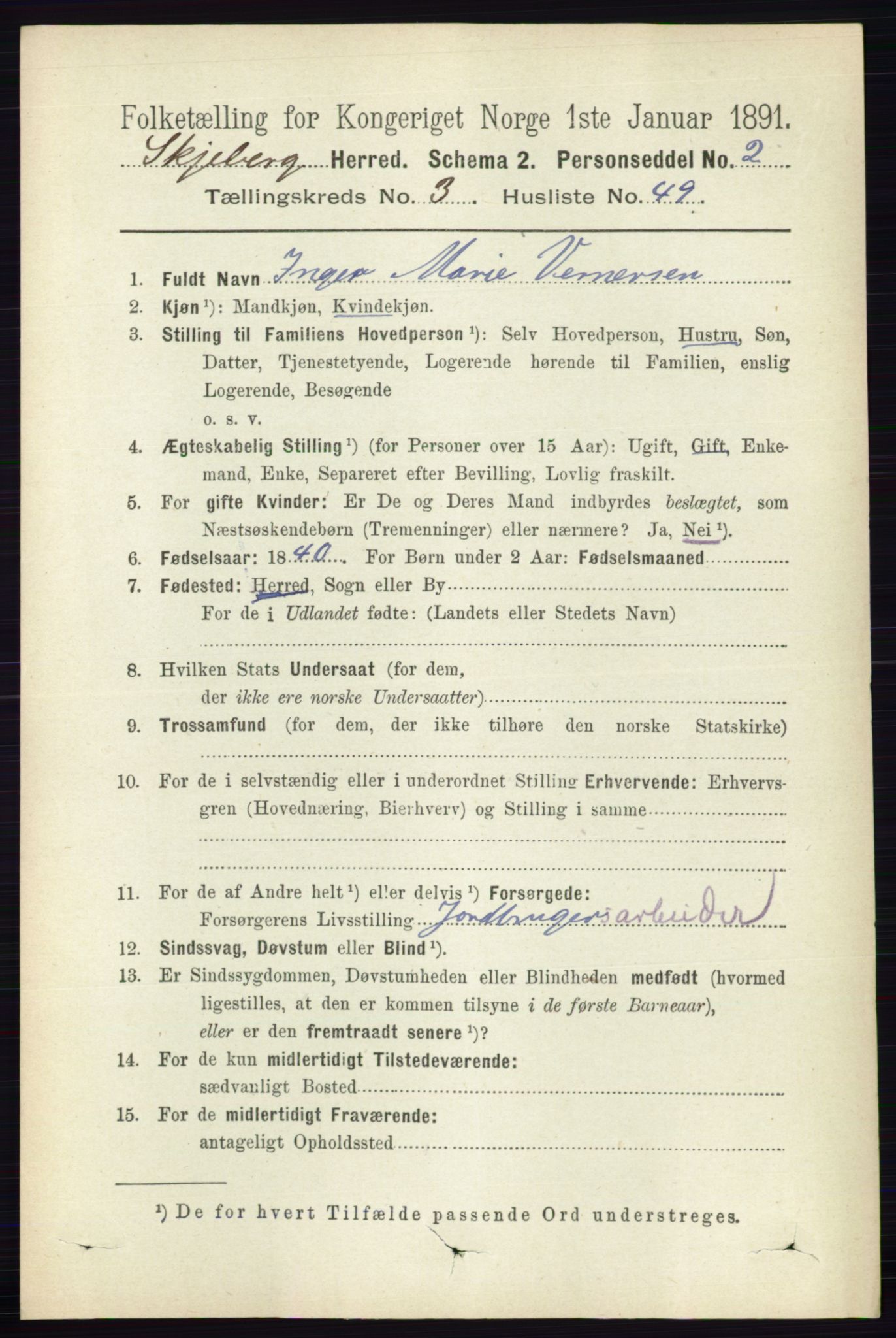 RA, 1891 census for 0115 Skjeberg, 1891, p. 1783