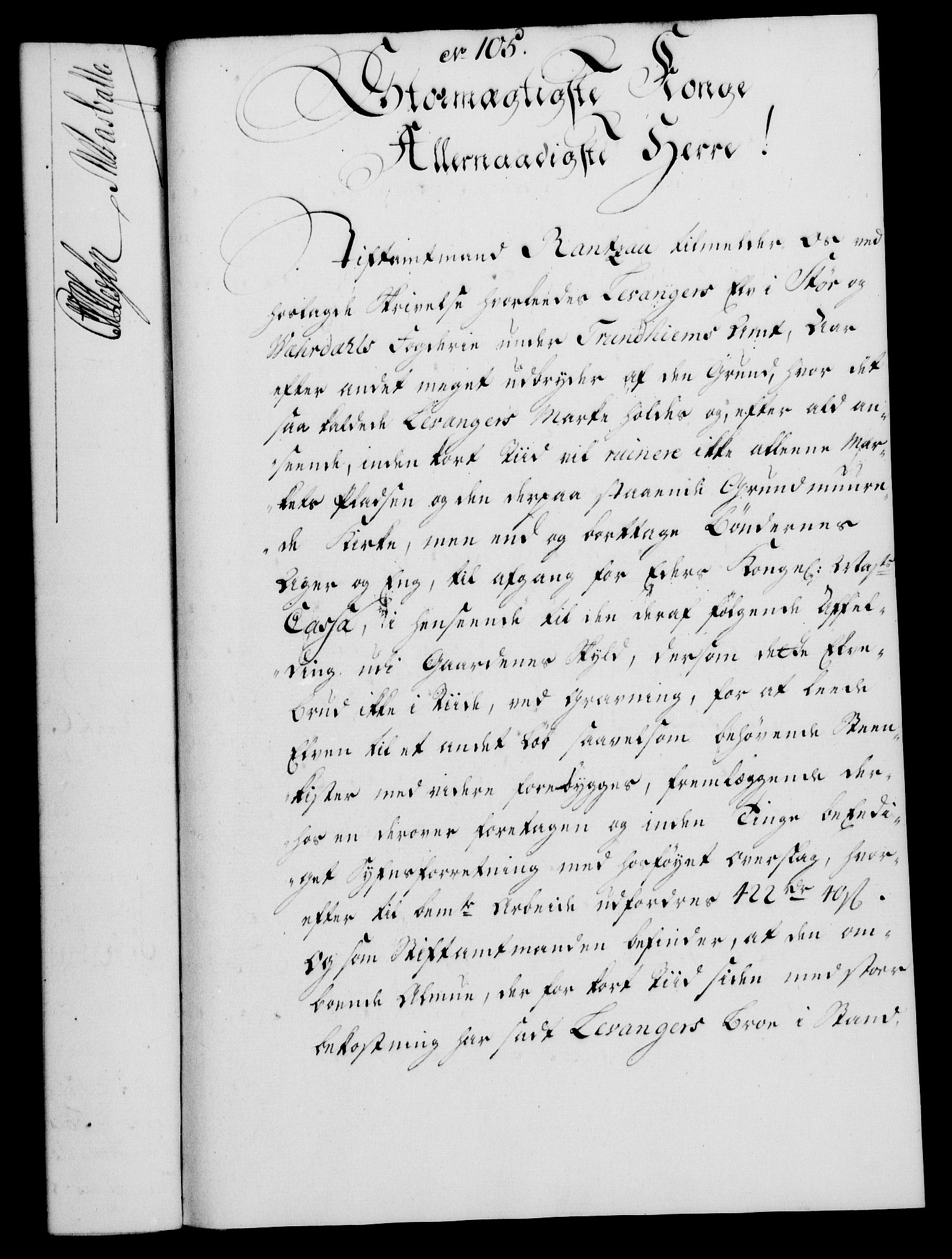 Rentekammeret, Kammerkanselliet, AV/RA-EA-3111/G/Gf/Gfa/L0036: Norsk relasjons- og resolusjonsprotokoll (merket RK 52.36), 1754, p. 595