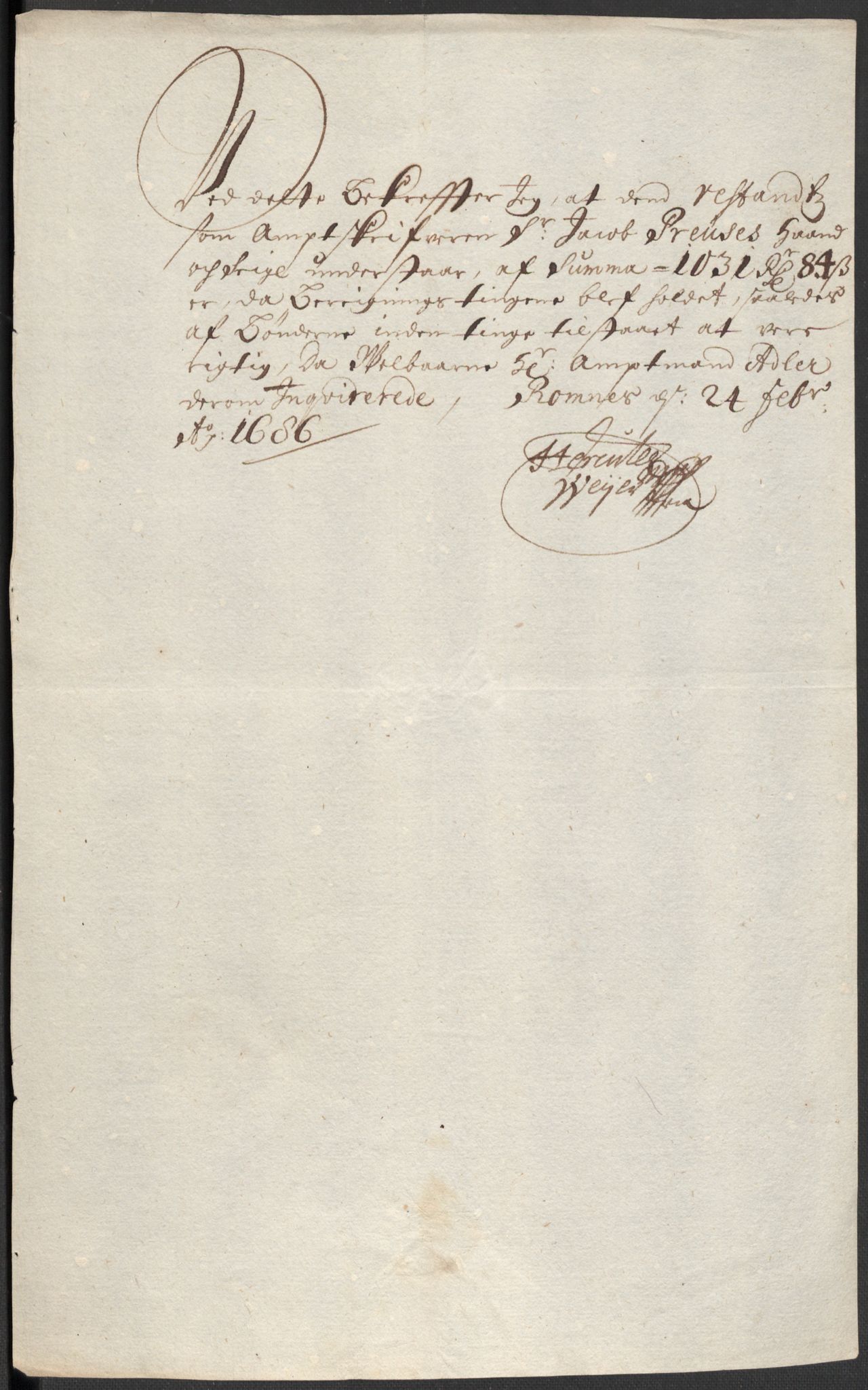 Rentekammeret inntil 1814, Reviderte regnskaper, Fogderegnskap, AV/RA-EA-4092/R35/L2088: Fogderegnskap Øvre og Nedre Telemark, 1687-1689, p. 118