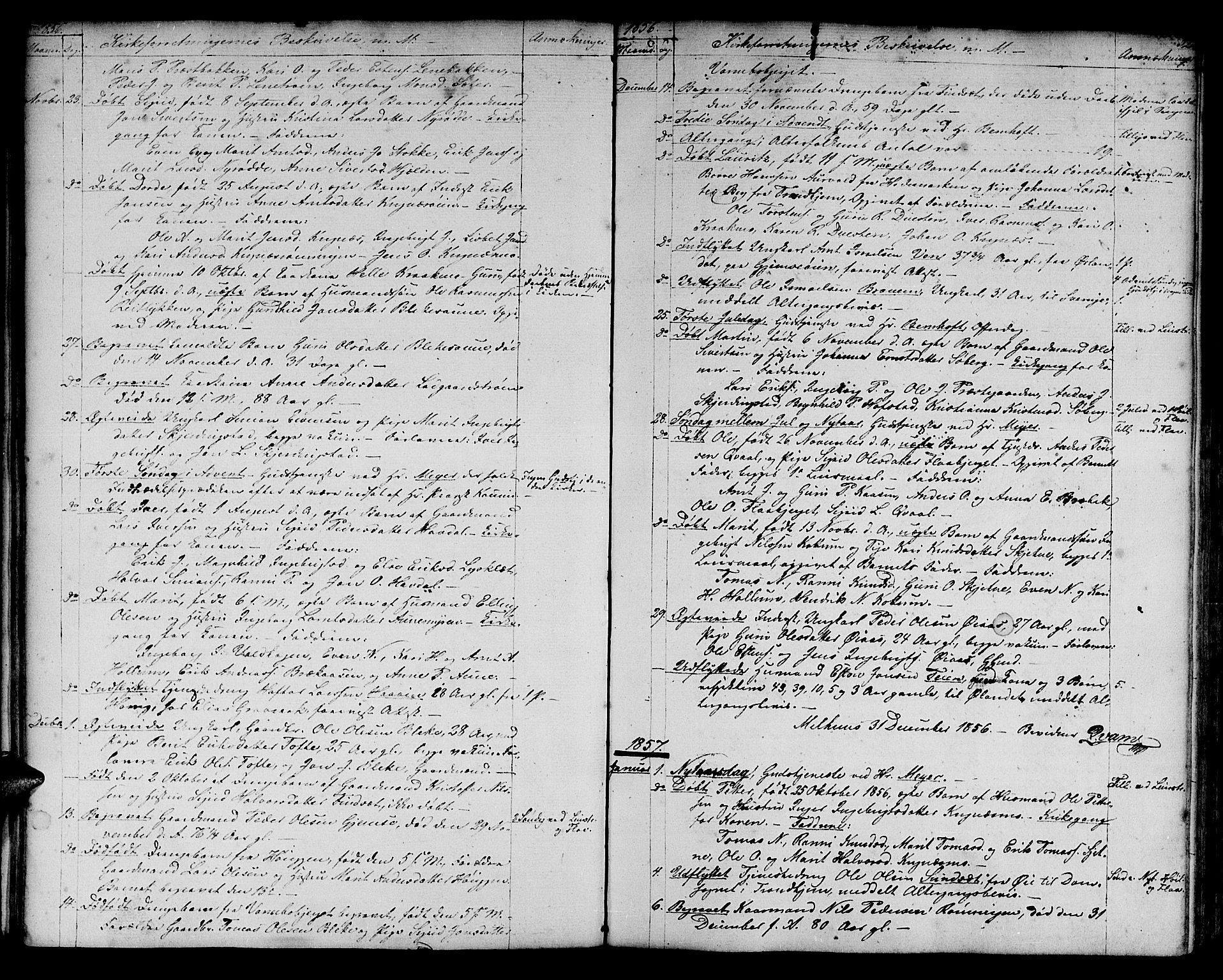 Ministerialprotokoller, klokkerbøker og fødselsregistre - Sør-Trøndelag, SAT/A-1456/691/L1093: Parish register (copy) no. 691C04, 1852-1879, p. 32