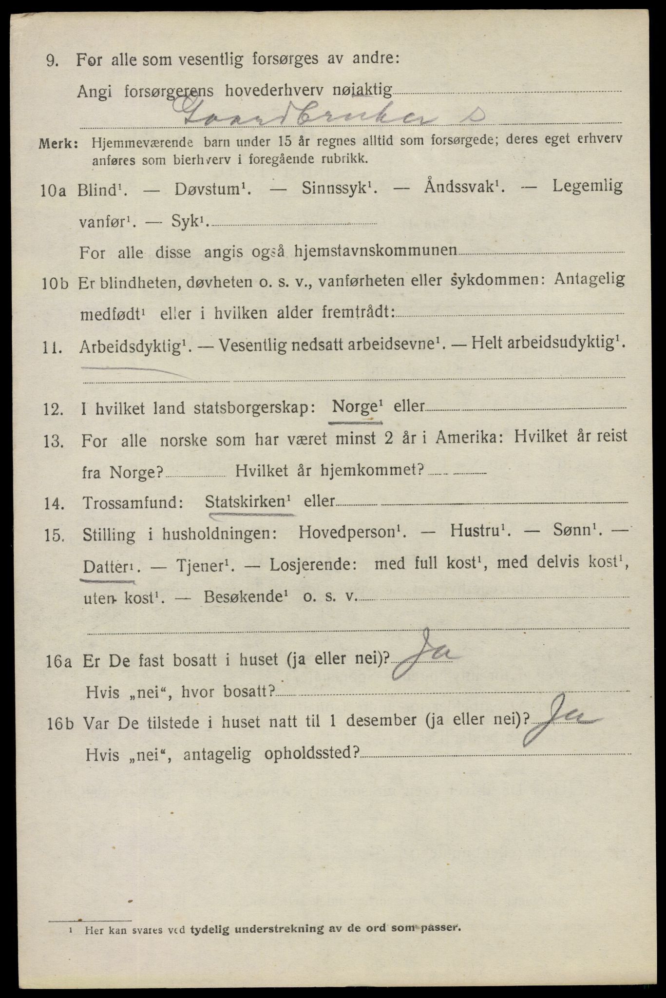 SAO, 1920 census for Skiptvet, 1920, p. 3832