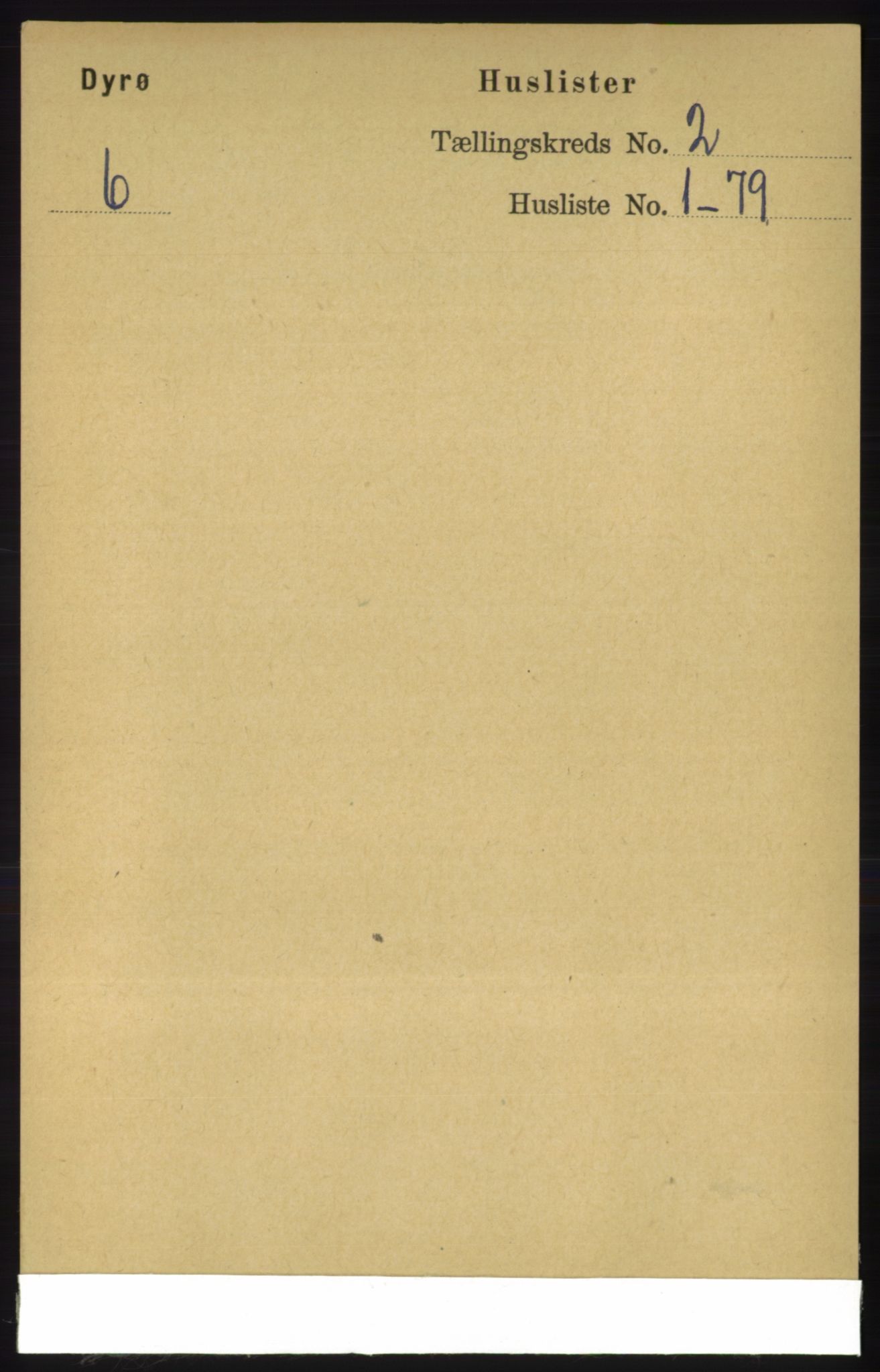 RA, 1891 census for 1926 Dyrøy, 1891, p. 452