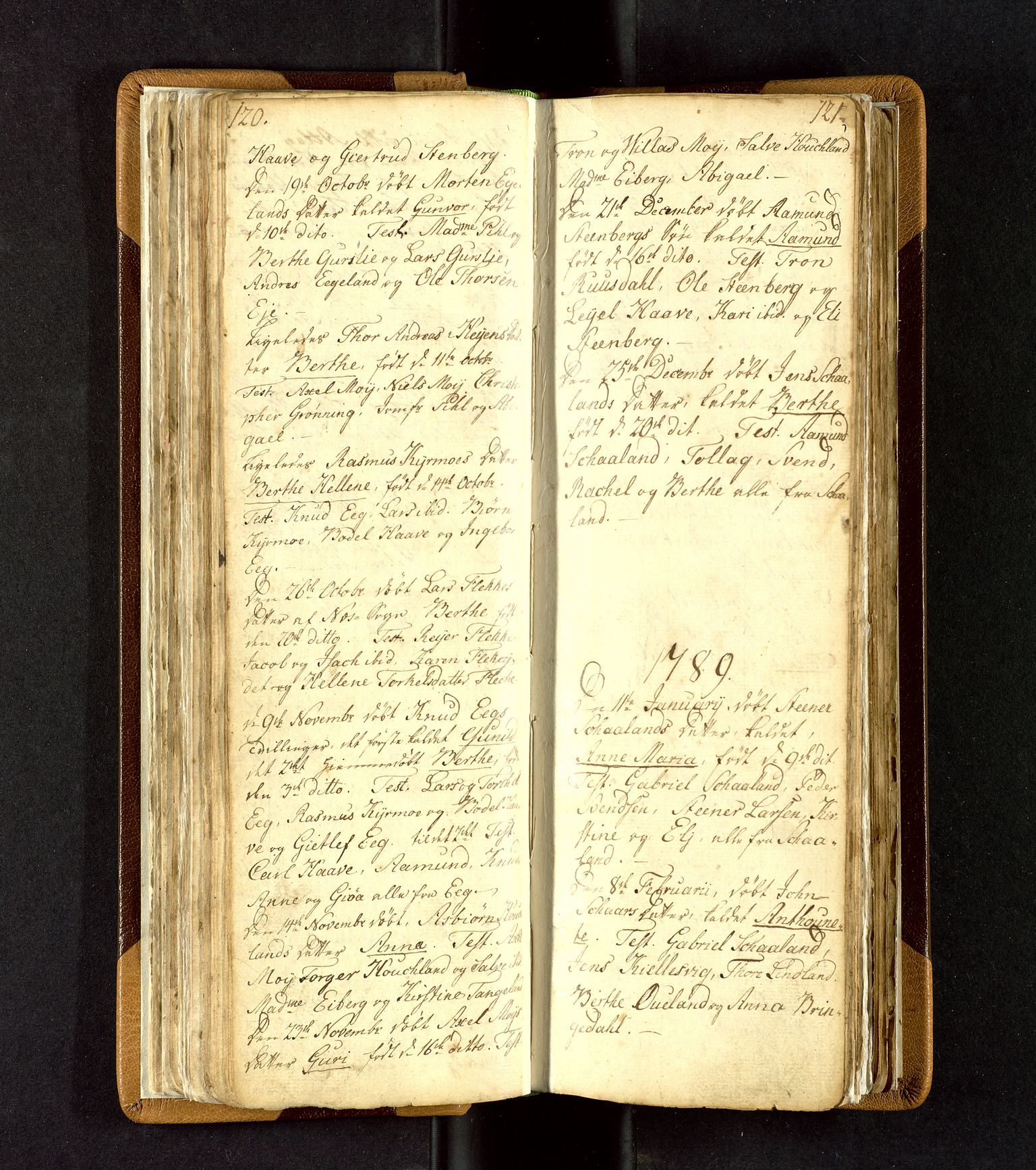 Lund sokneprestkontor, SAST/A-101809/S06/L0003: Parish register (official) no. A 3, 1761-1801, p. 120-121