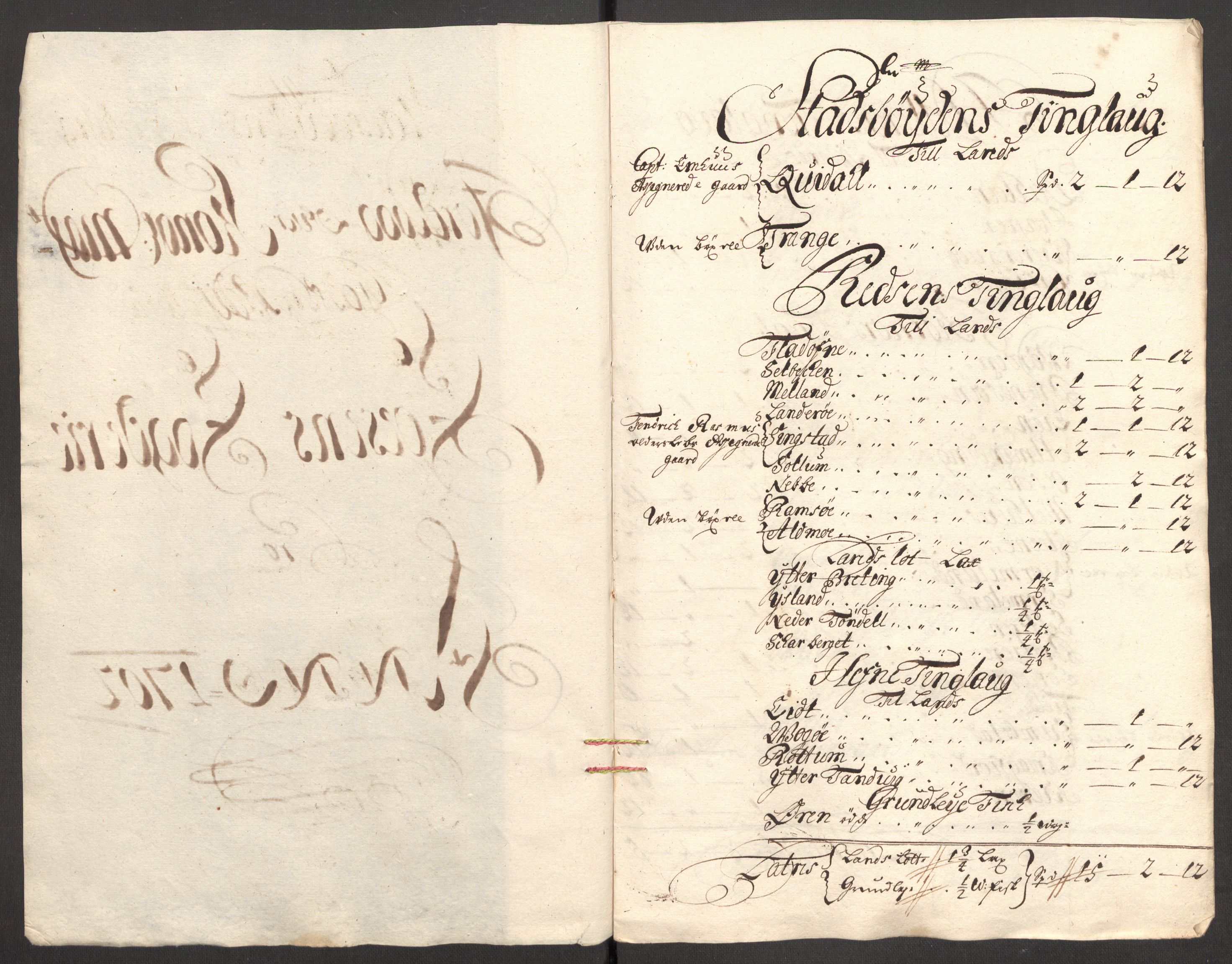 Rentekammeret inntil 1814, Reviderte regnskaper, Fogderegnskap, RA/EA-4092/R57/L3855: Fogderegnskap Fosen, 1702-1703, p. 21