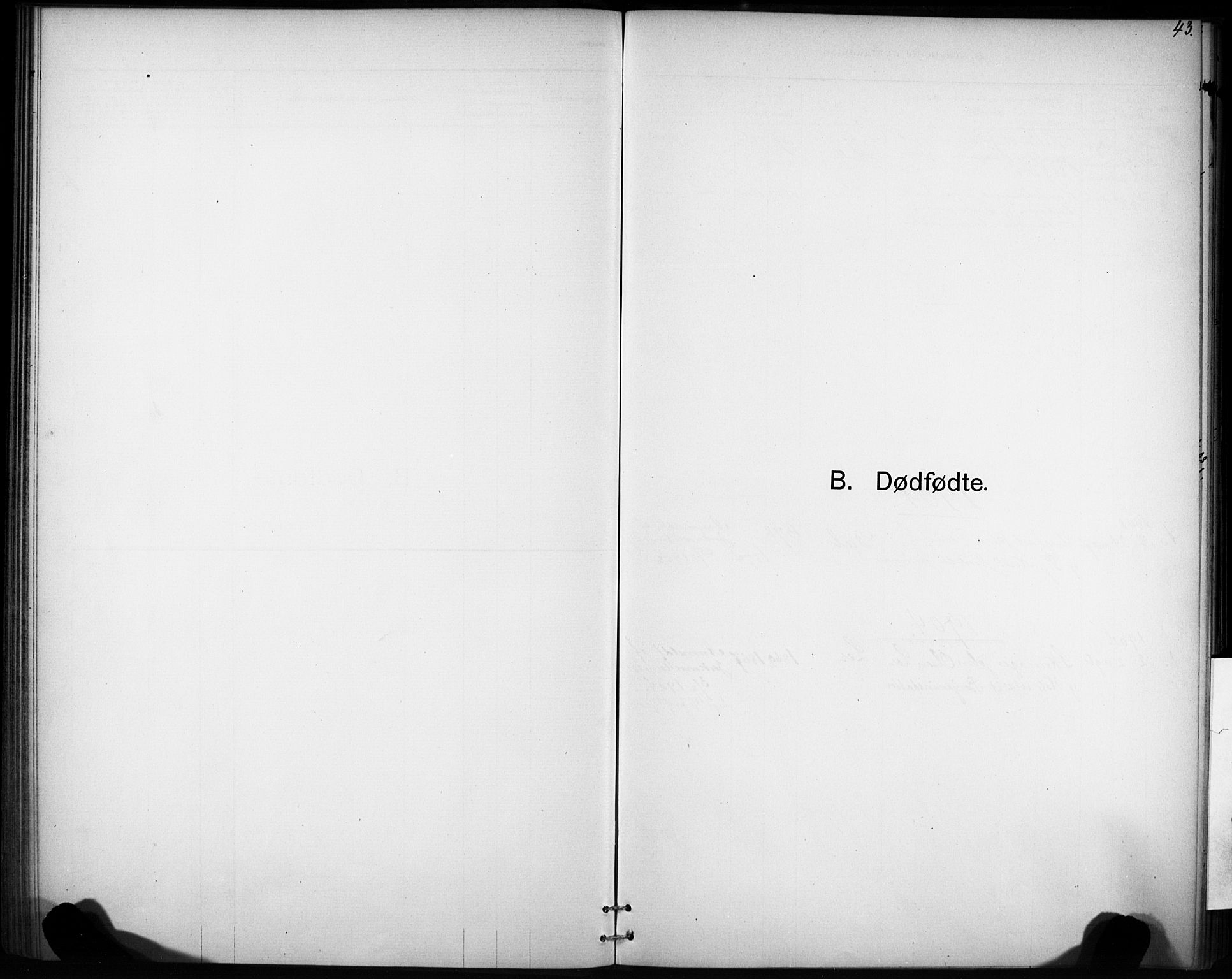 Ministerialprotokoller, klokkerbøker og fødselsregistre - Sør-Trøndelag, SAT/A-1456/693/L1119: Parish register (official) no. 693A01, 1887-1905, p. 43