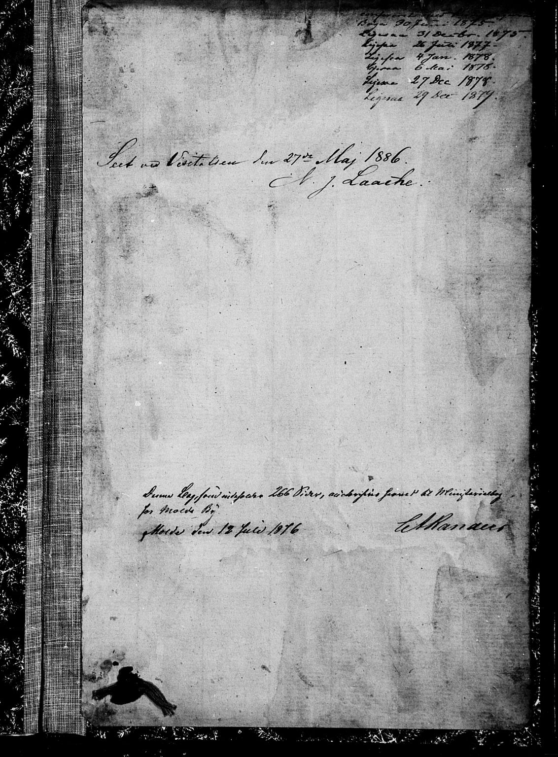 Ministerialprotokoller, klokkerbøker og fødselsregistre - Møre og Romsdal, AV/SAT-A-1454/558/L0691: Parish register (official) no. 558A05, 1873-1886