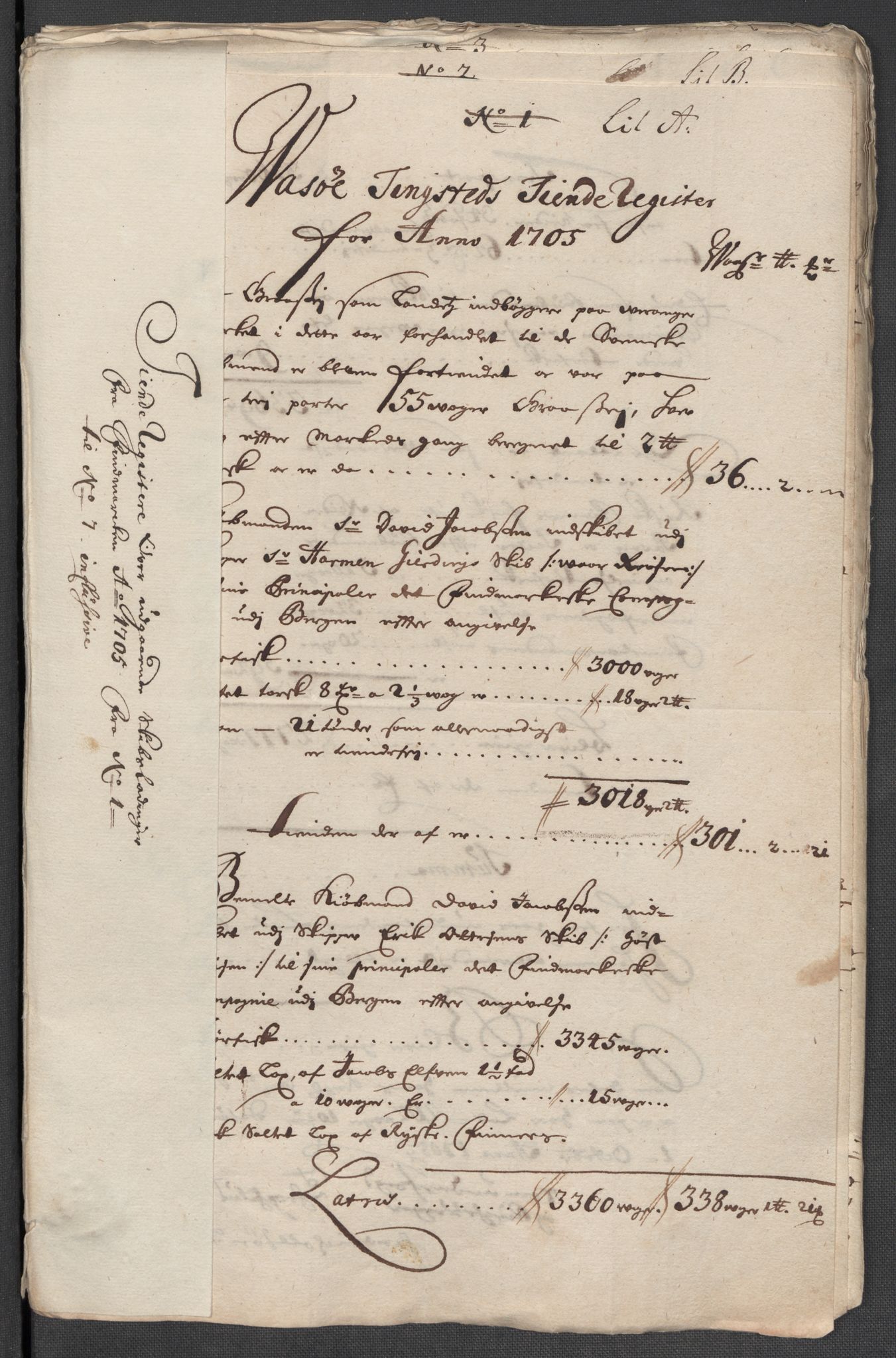 Rentekammeret inntil 1814, Reviderte regnskaper, Fogderegnskap, RA/EA-4092/R69/L4853: Fogderegnskap Finnmark/Vardøhus, 1705-1706, p. 56
