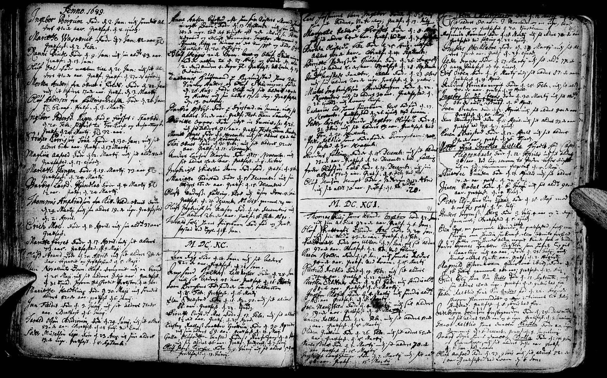 Ministerialprotokoller, klokkerbøker og fødselsregistre - Nord-Trøndelag, SAT/A-1458/746/L0439: Parish register (official) no. 746A01, 1688-1759, p. 49