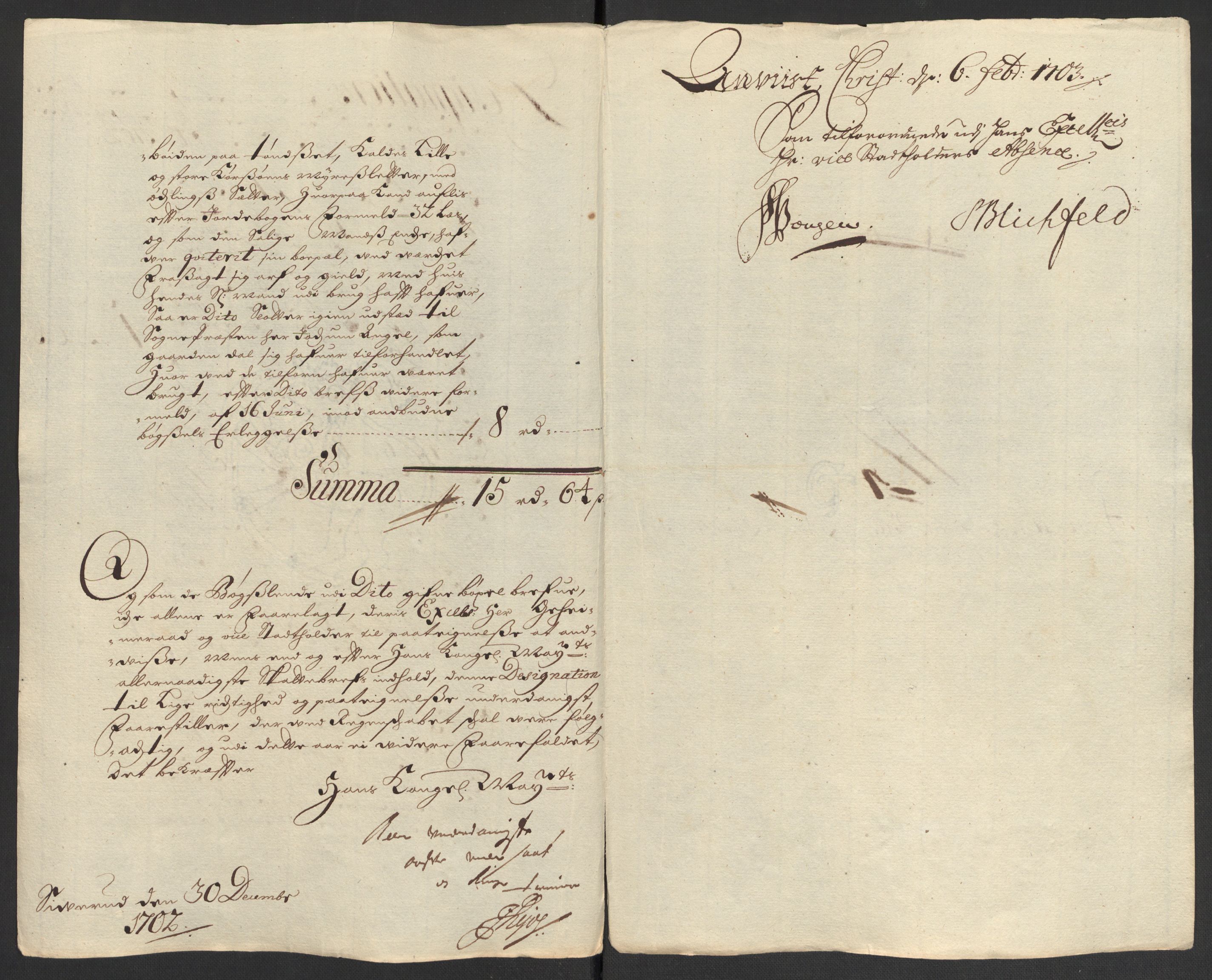 Rentekammeret inntil 1814, Reviderte regnskaper, Fogderegnskap, AV/RA-EA-4092/R13/L0840: Fogderegnskap Solør, Odal og Østerdal, 1702, p. 39