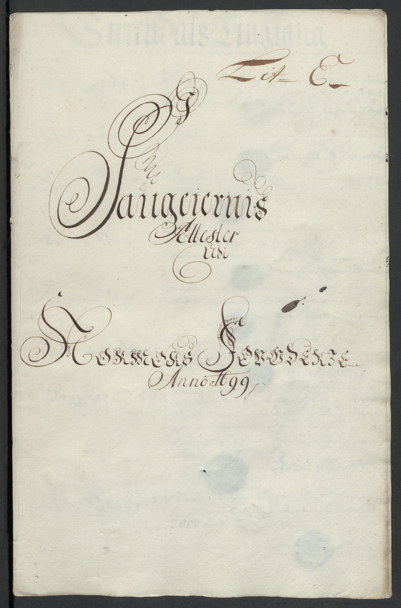 Rentekammeret inntil 1814, Reviderte regnskaper, Fogderegnskap, RA/EA-4092/R56/L3738: Fogderegnskap Nordmøre, 1699, p. 81