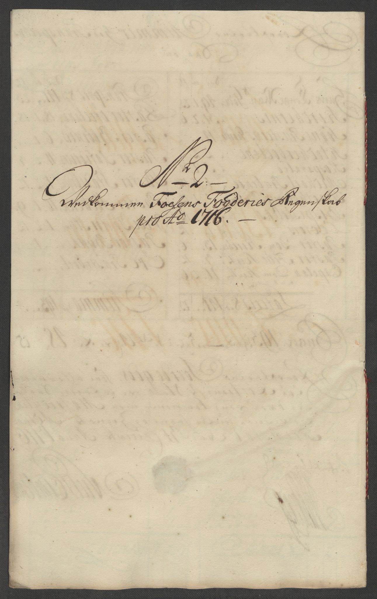 Rentekammeret inntil 1814, Reviderte regnskaper, Fogderegnskap, RA/EA-4092/R57/L3864: Fogderegnskap Fosen, 1716, p. 70