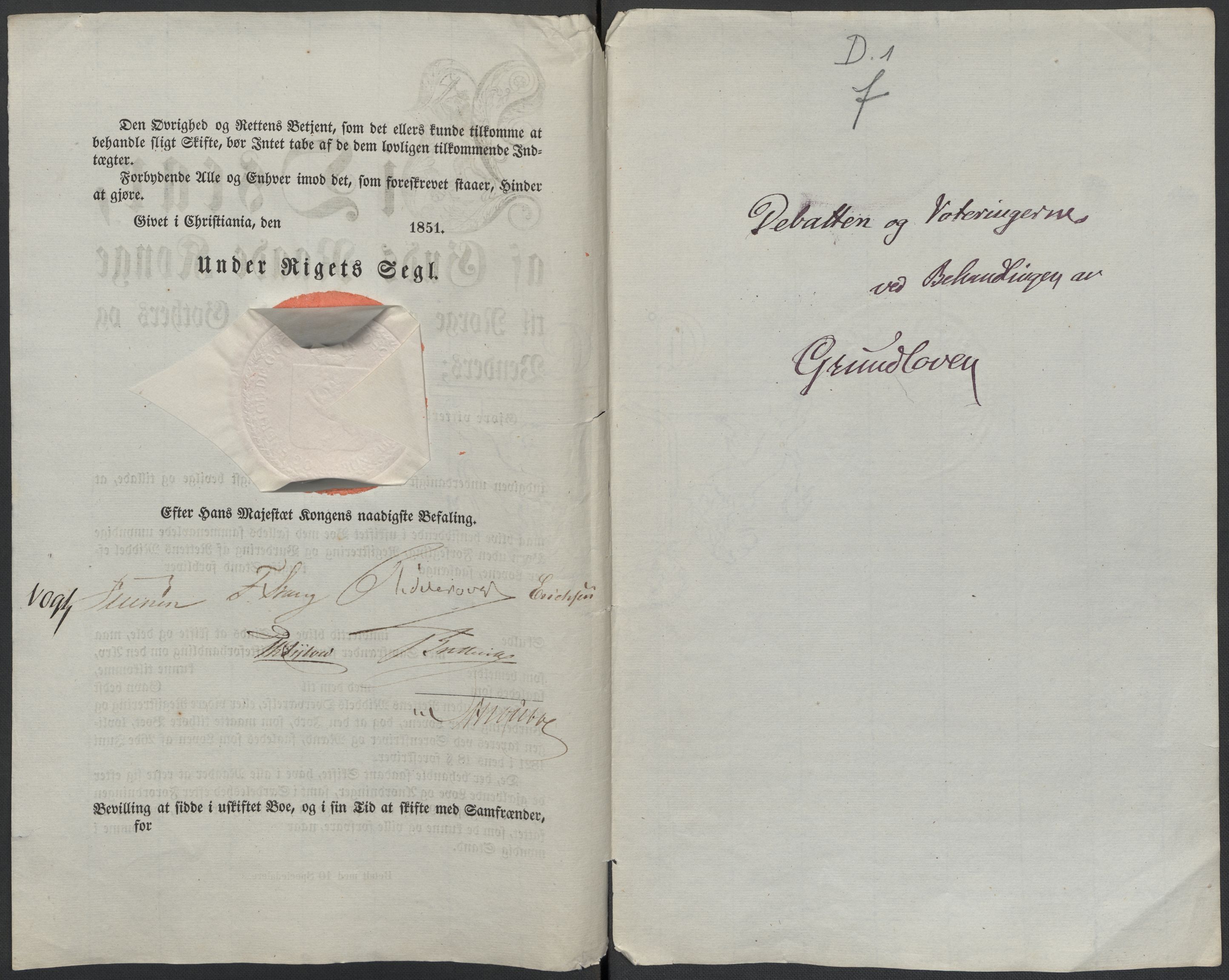 Christie, Wilhelm Frimann Koren, AV/RA-PA-0014/F/L0004: Christies dokumenter fra 1814, 1814, p. 96