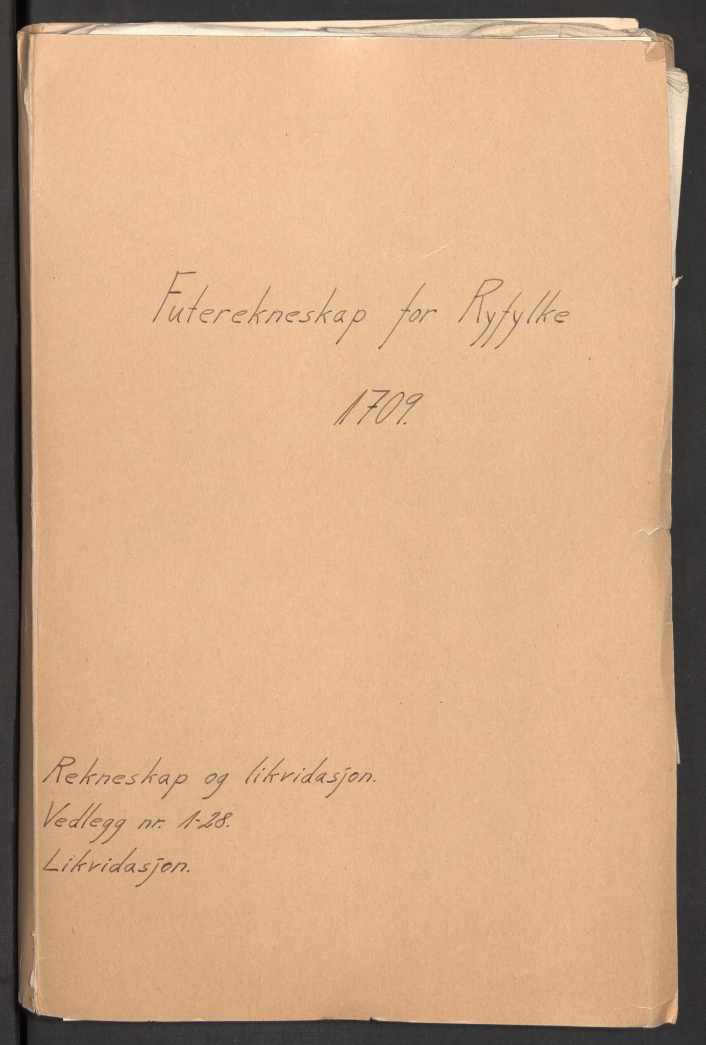 Rentekammeret inntil 1814, Reviderte regnskaper, Fogderegnskap, RA/EA-4092/R47/L2861: Fogderegnskap Ryfylke, 1706-1709, p. 353