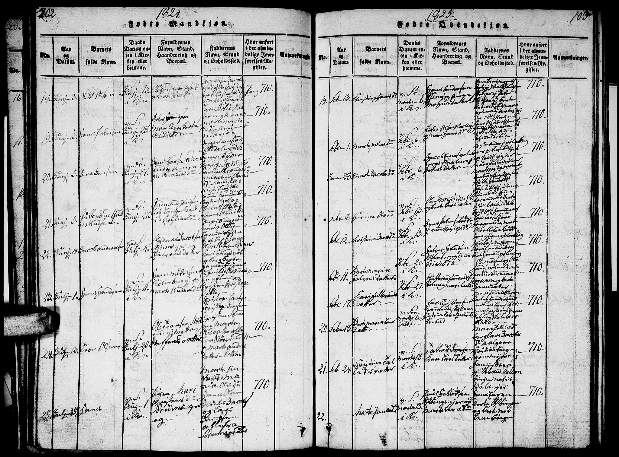 Sørum prestekontor Kirkebøker, AV/SAO-A-10303/G/Ga/L0001: Parish register (copy) no. I 1, 1814-1829, p. 102-103