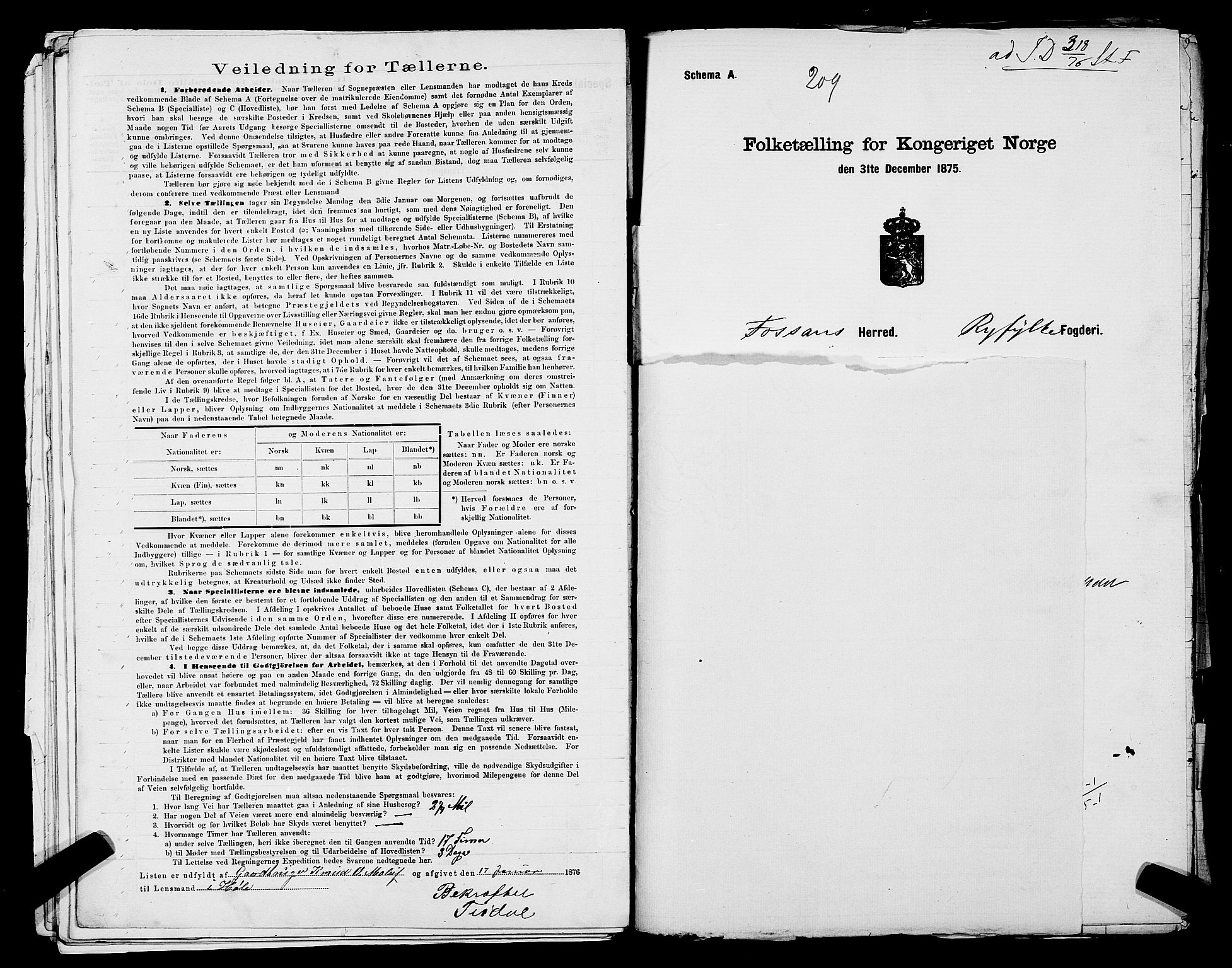 SAST, 1875 census for 1128P Høgsfjord, 1875, p. 27