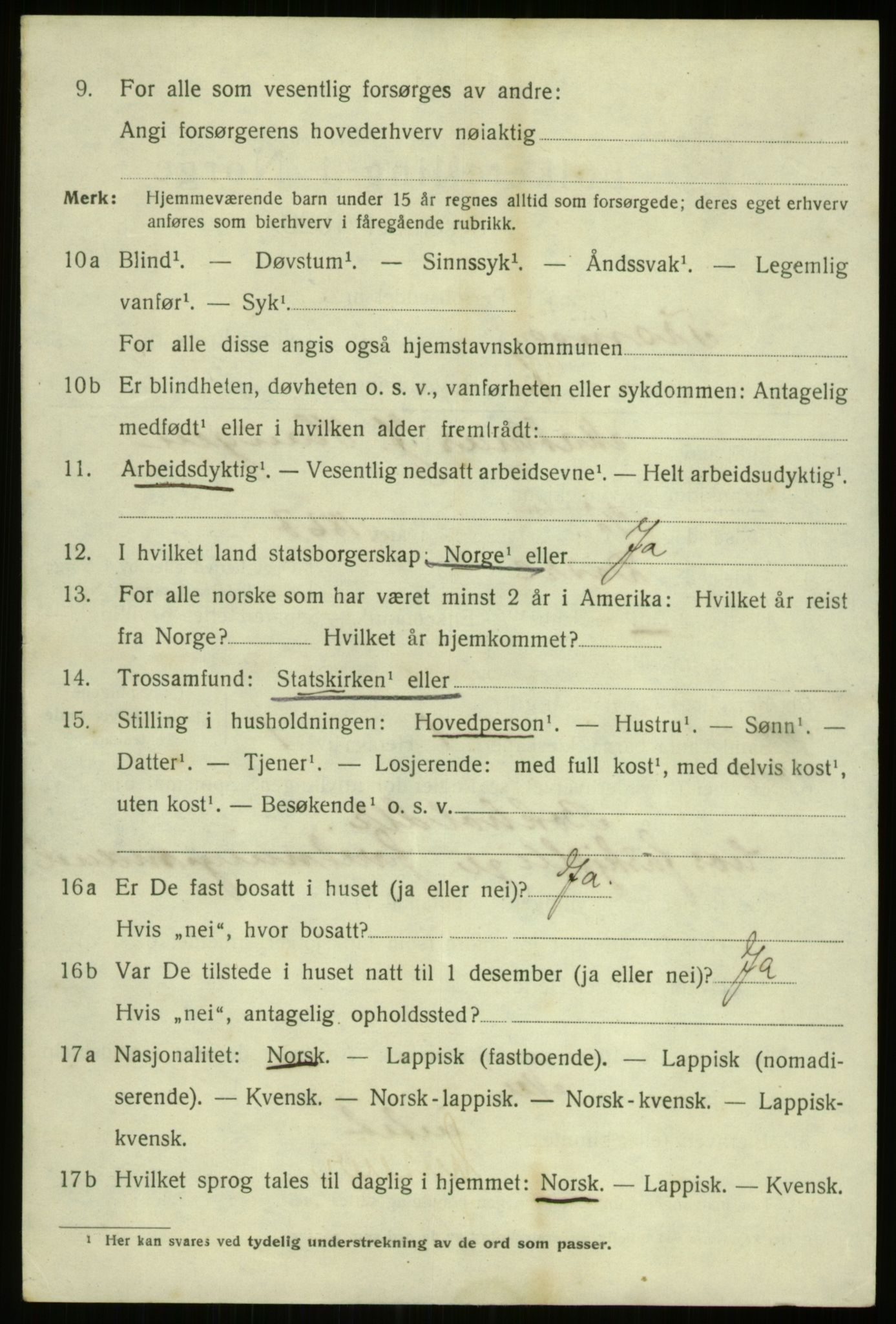 SATØ, 1920 census for Tromsø, 1920, p. 20221