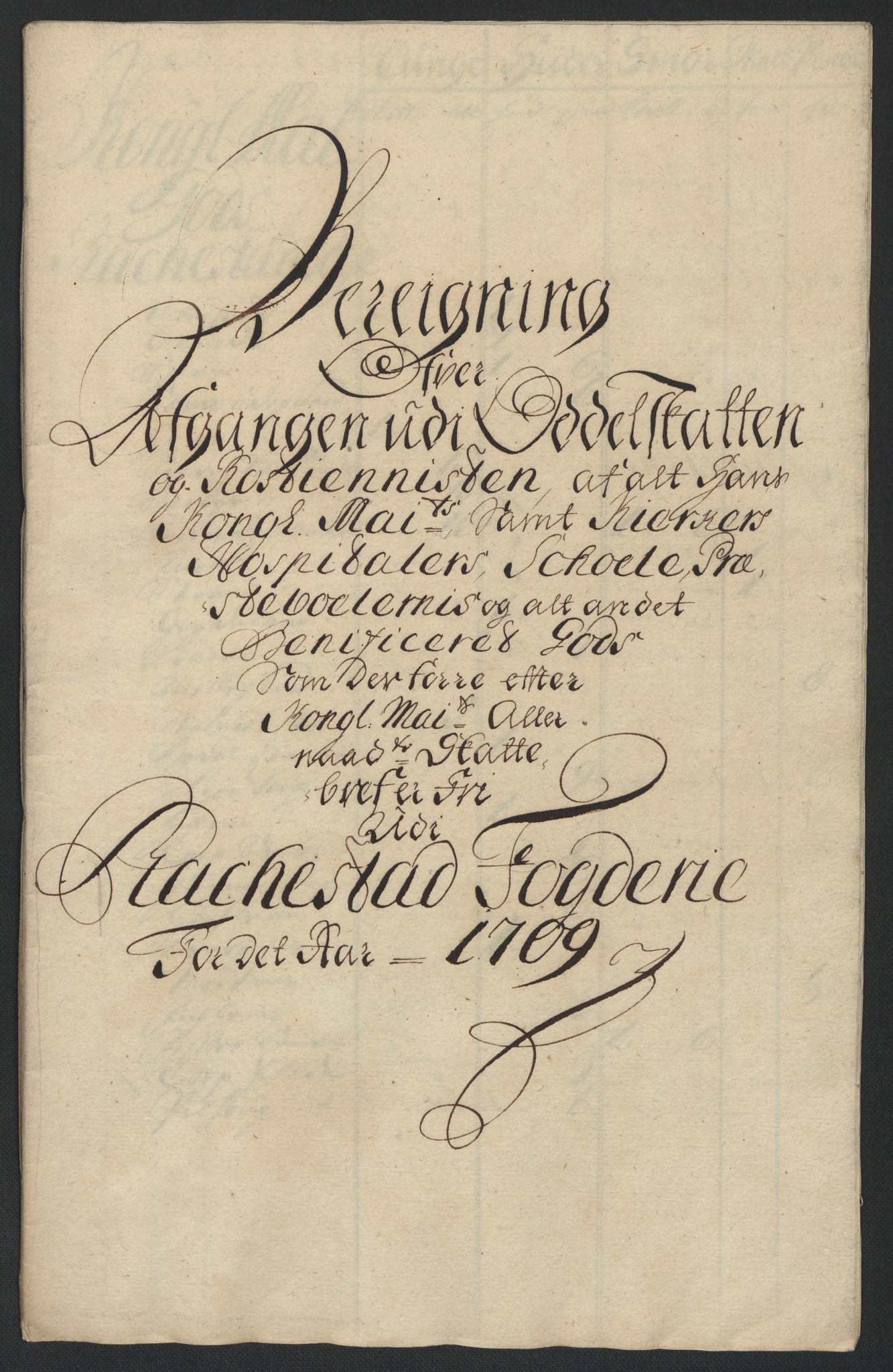 Rentekammeret inntil 1814, Reviderte regnskaper, Fogderegnskap, AV/RA-EA-4092/R07/L0301: Fogderegnskap Rakkestad, Heggen og Frøland, 1709, p. 270