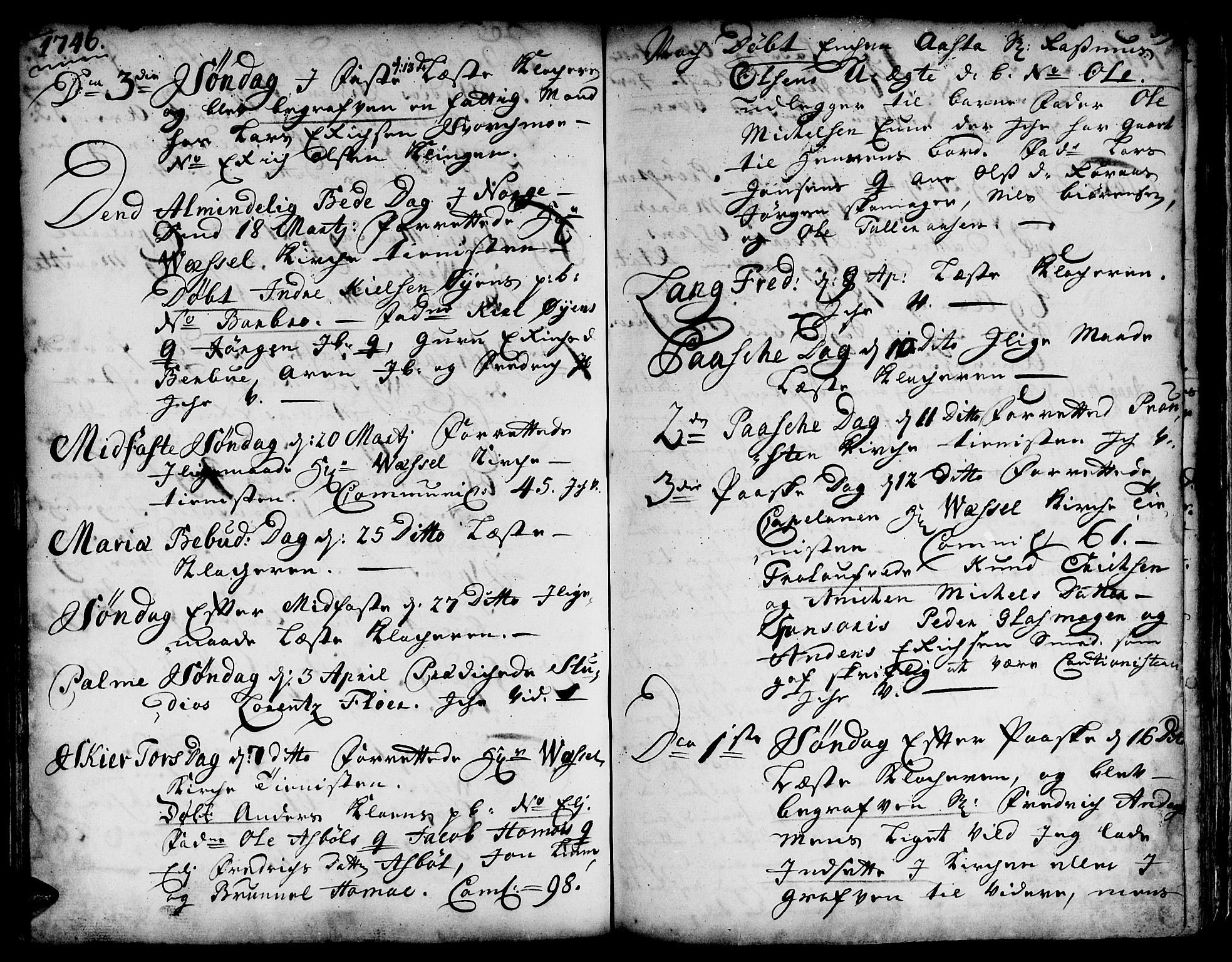 Ministerialprotokoller, klokkerbøker og fødselsregistre - Sør-Trøndelag, SAT/A-1456/671/L0839: Parish register (official) no. 671A01, 1730-1755, p. 318-319