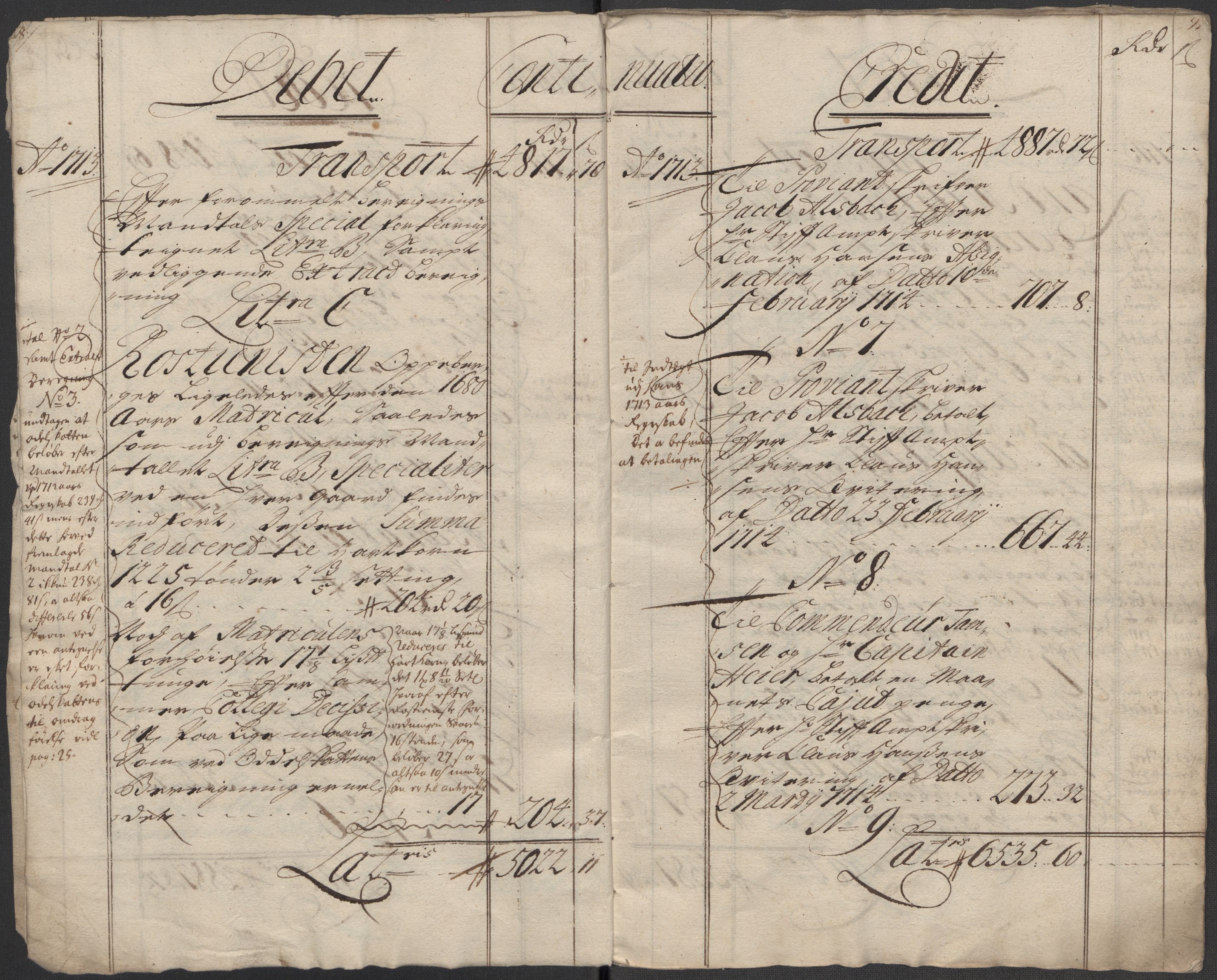 Rentekammeret inntil 1814, Reviderte regnskaper, Fogderegnskap, AV/RA-EA-4092/R33/L1985: Fogderegnskap Larvik grevskap, 1713, p. 7