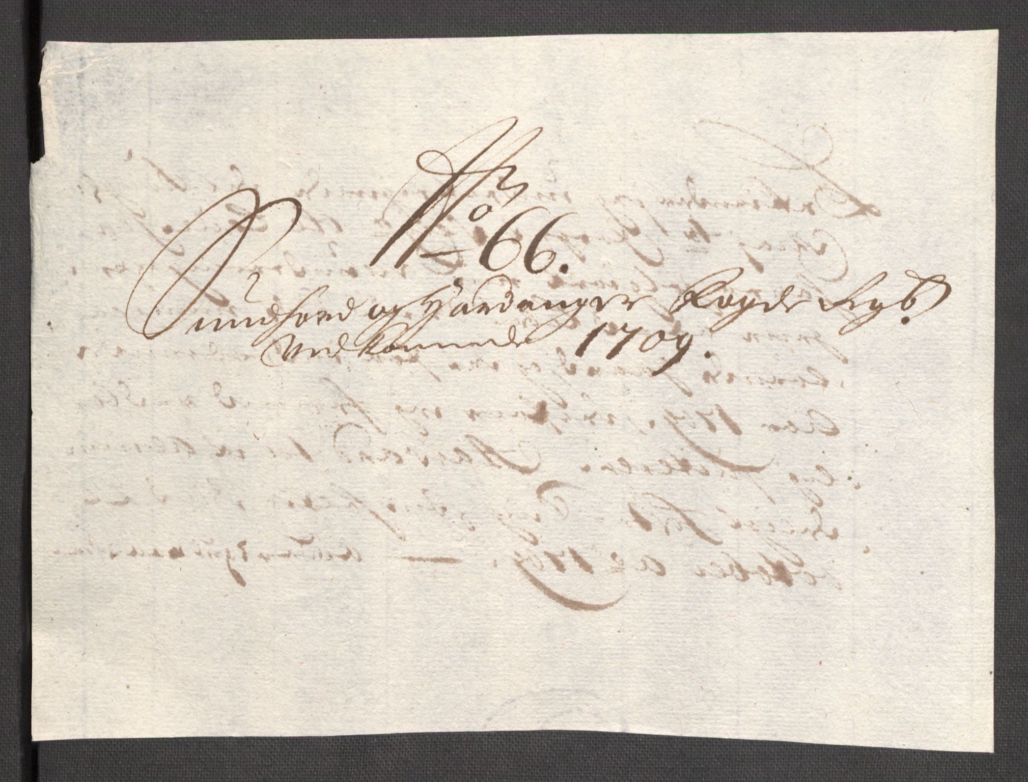 Rentekammeret inntil 1814, Reviderte regnskaper, Fogderegnskap, AV/RA-EA-4092/R48/L2986: Fogderegnskap Sunnhordland og Hardanger, 1709-1710, p. 291