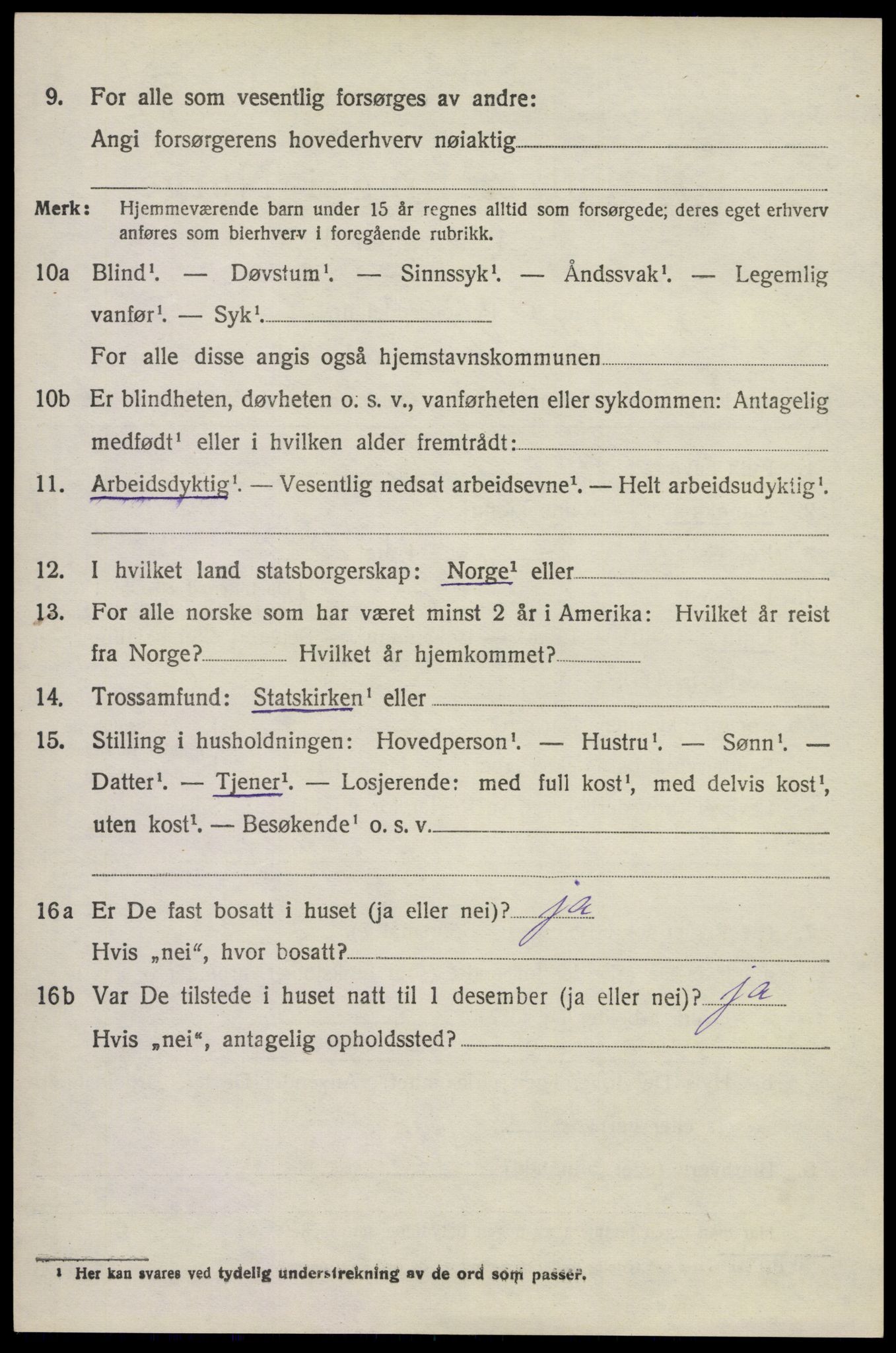 SAKO, 1920 census for Lardal, 1920, p. 2378