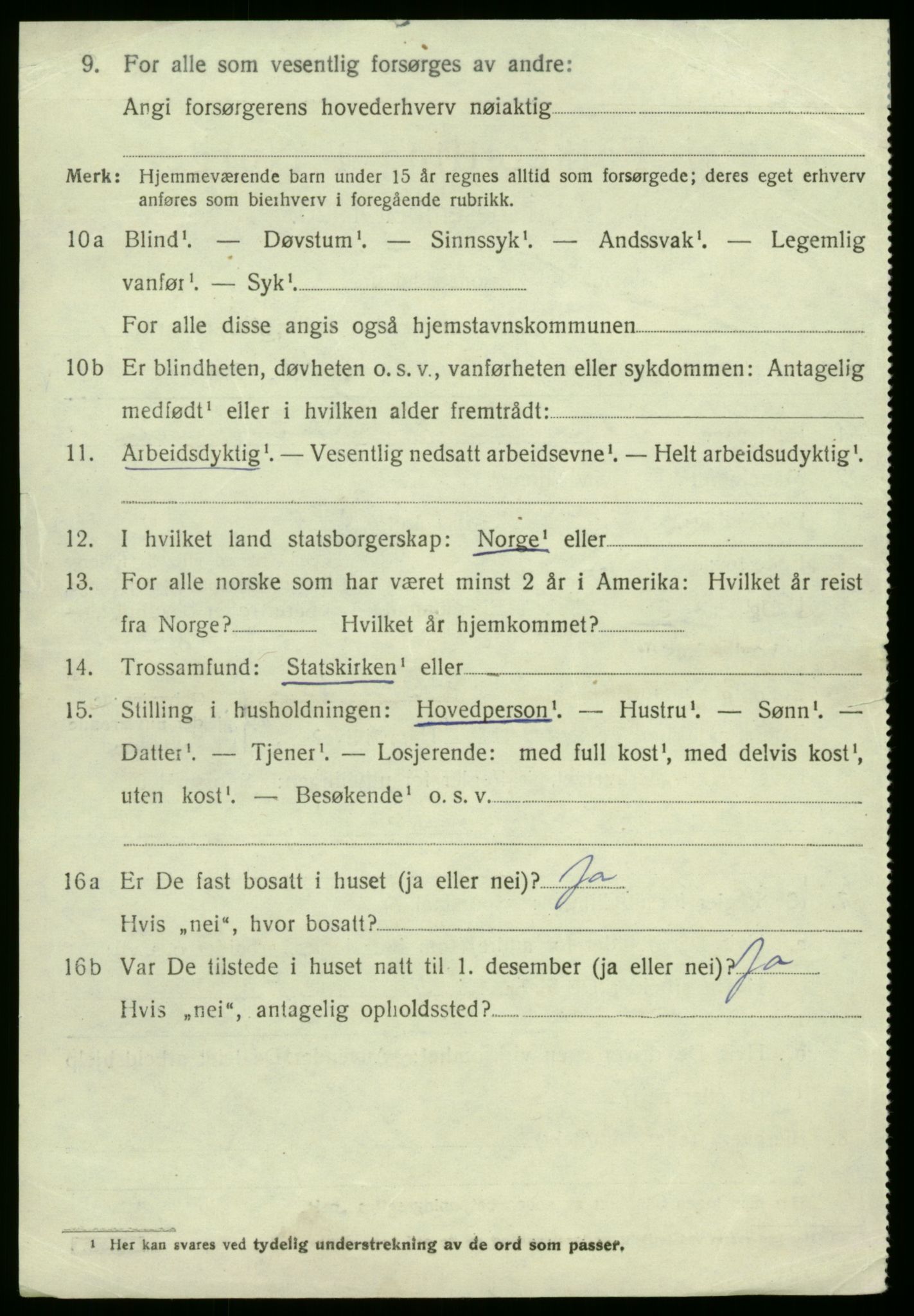 SAB, 1920 census for Laksevåg, 1920, p. 2015