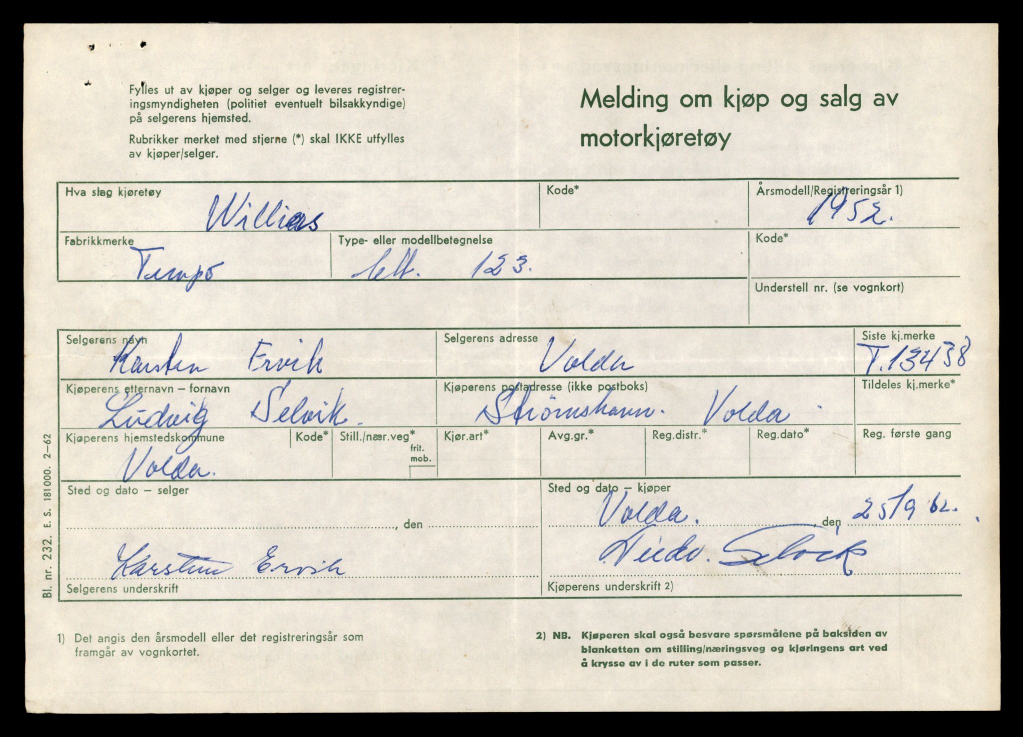 Møre og Romsdal vegkontor - Ålesund trafikkstasjon, AV/SAT-A-4099/F/Fe/L0039: Registreringskort for kjøretøy T 13361 - T 13530, 1927-1998, p. 1307