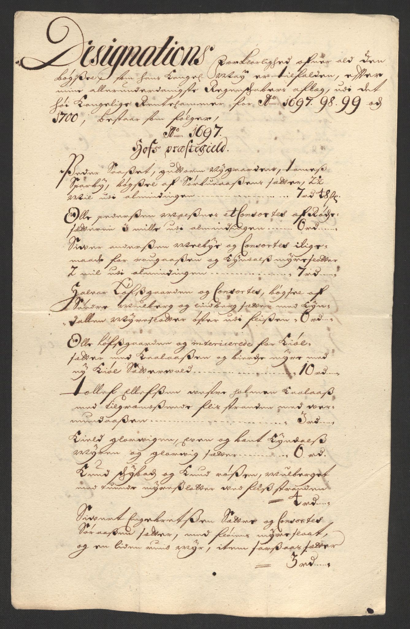 Rentekammeret inntil 1814, Reviderte regnskaper, Fogderegnskap, AV/RA-EA-4092/R13/L0838: Fogderegnskap Solør, Odal og Østerdal, 1700, p. 440