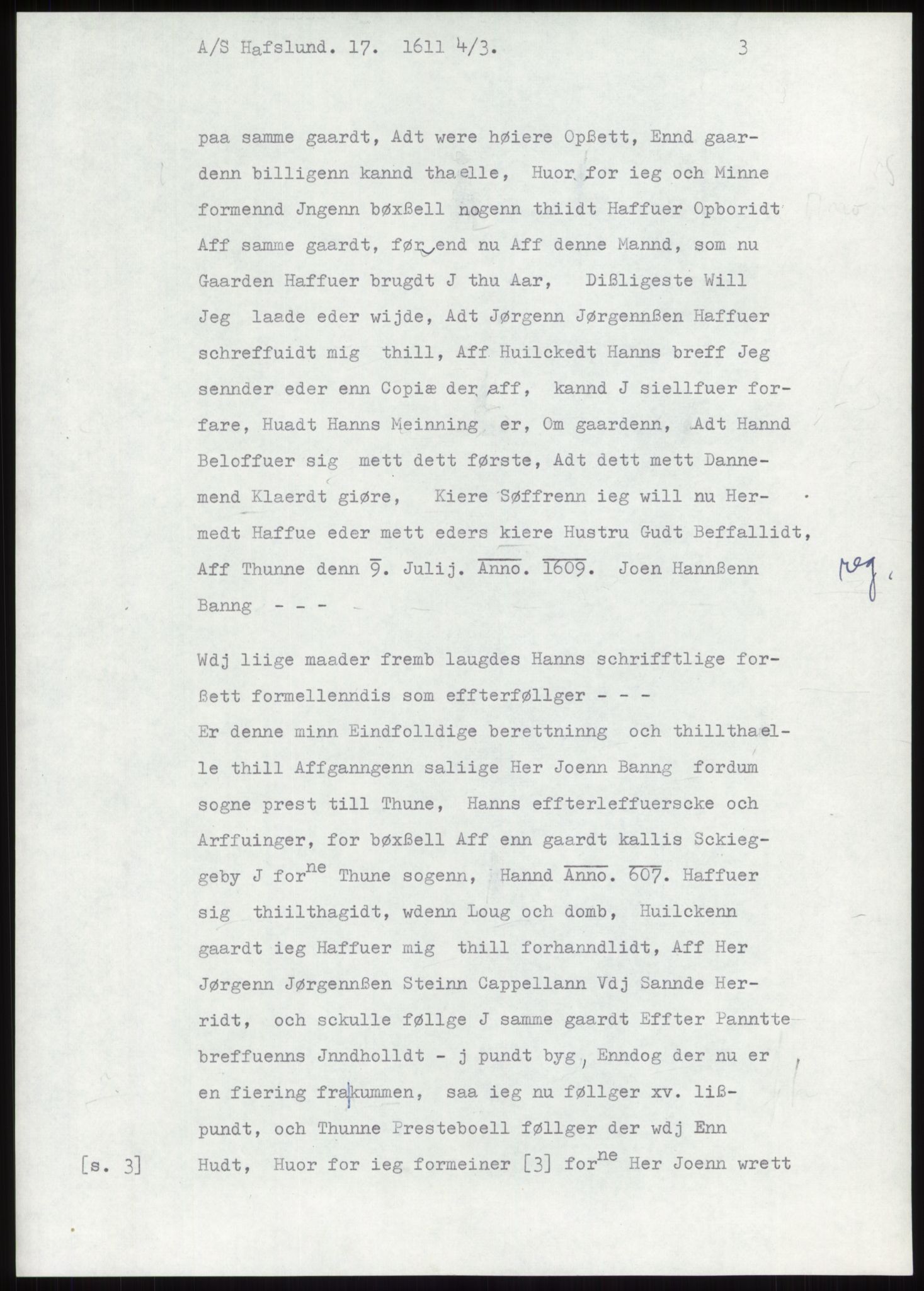 Samlinger til kildeutgivelse, Diplomavskriftsamlingen, AV/RA-EA-4053/H/Ha, p. 197