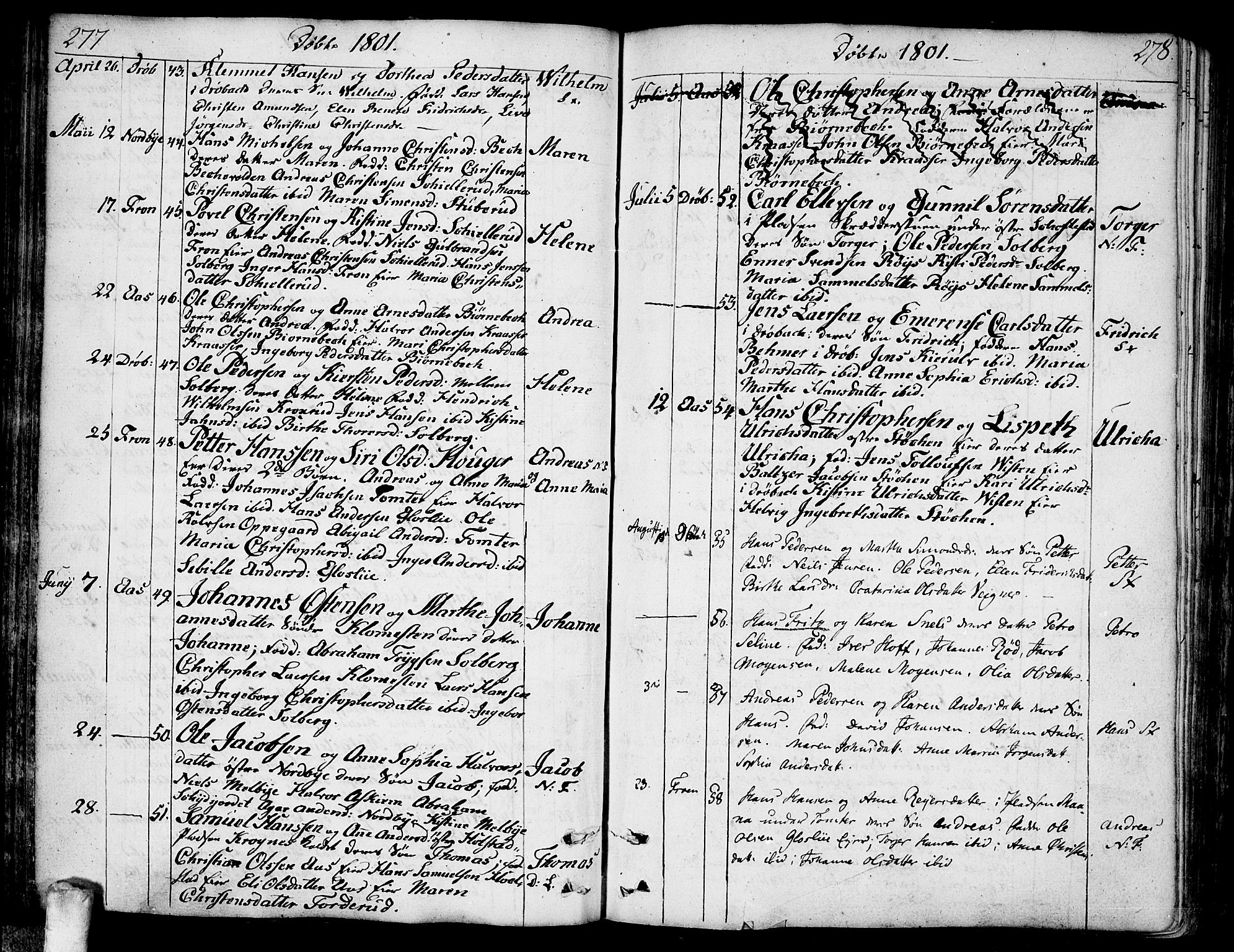 Ås prestekontor Kirkebøker, SAO/A-10894/F/Fa/L0002: Parish register (official) no. I 2, 1778-1813, p. 277-278