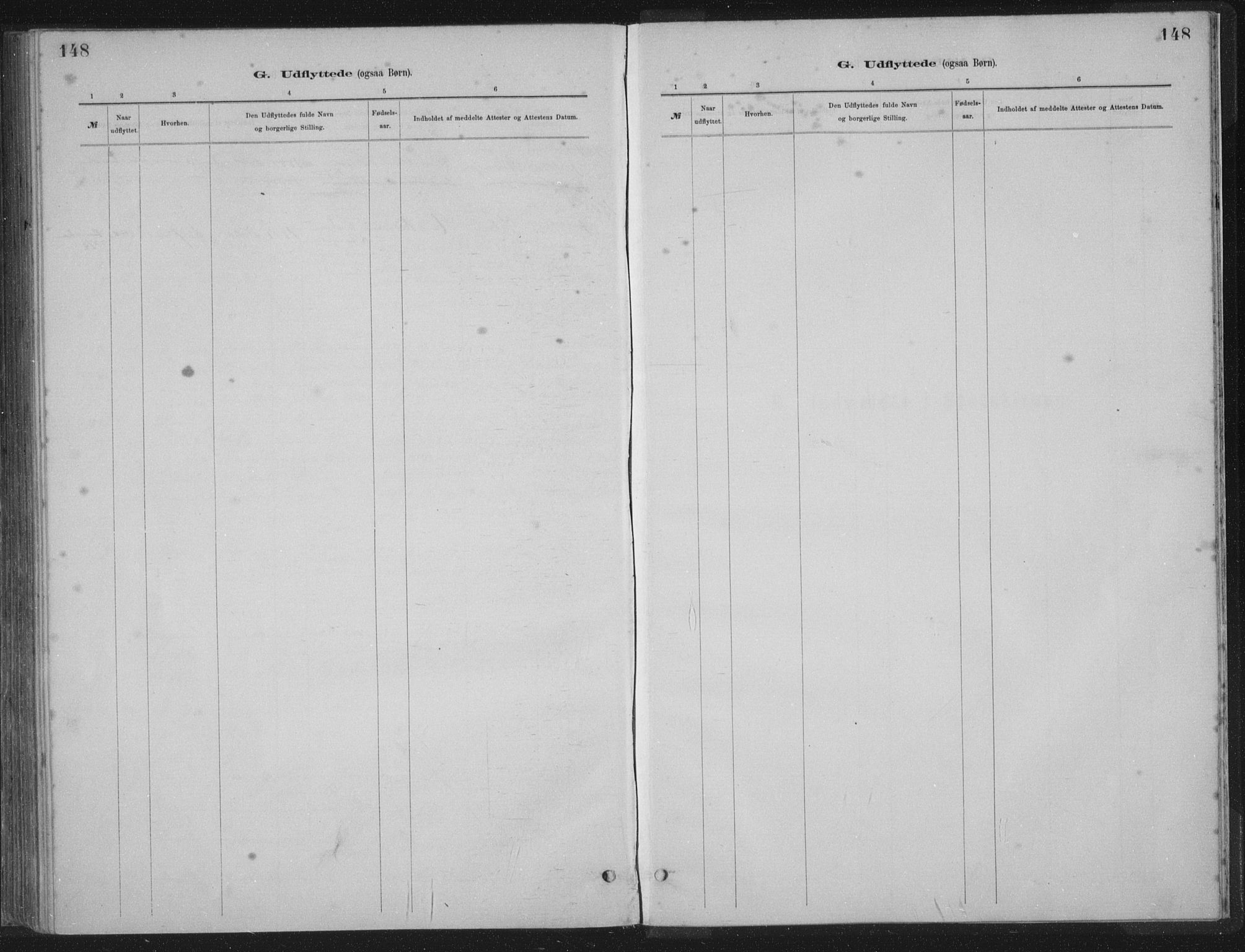 Kopervik sokneprestkontor, AV/SAST-A-101850/H/Ha/Haa/L0002: Parish register (official) no. A 2, 1880-1912, p. 148