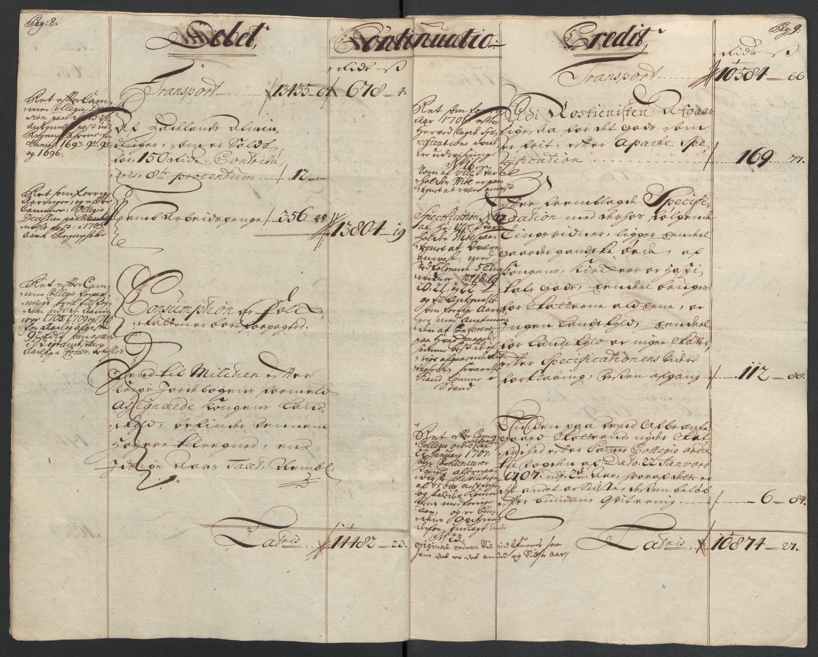 Rentekammeret inntil 1814, Reviderte regnskaper, Fogderegnskap, AV/RA-EA-4092/R18/L1305: Fogderegnskap Hadeland, Toten og Valdres, 1707-1708, p. 414