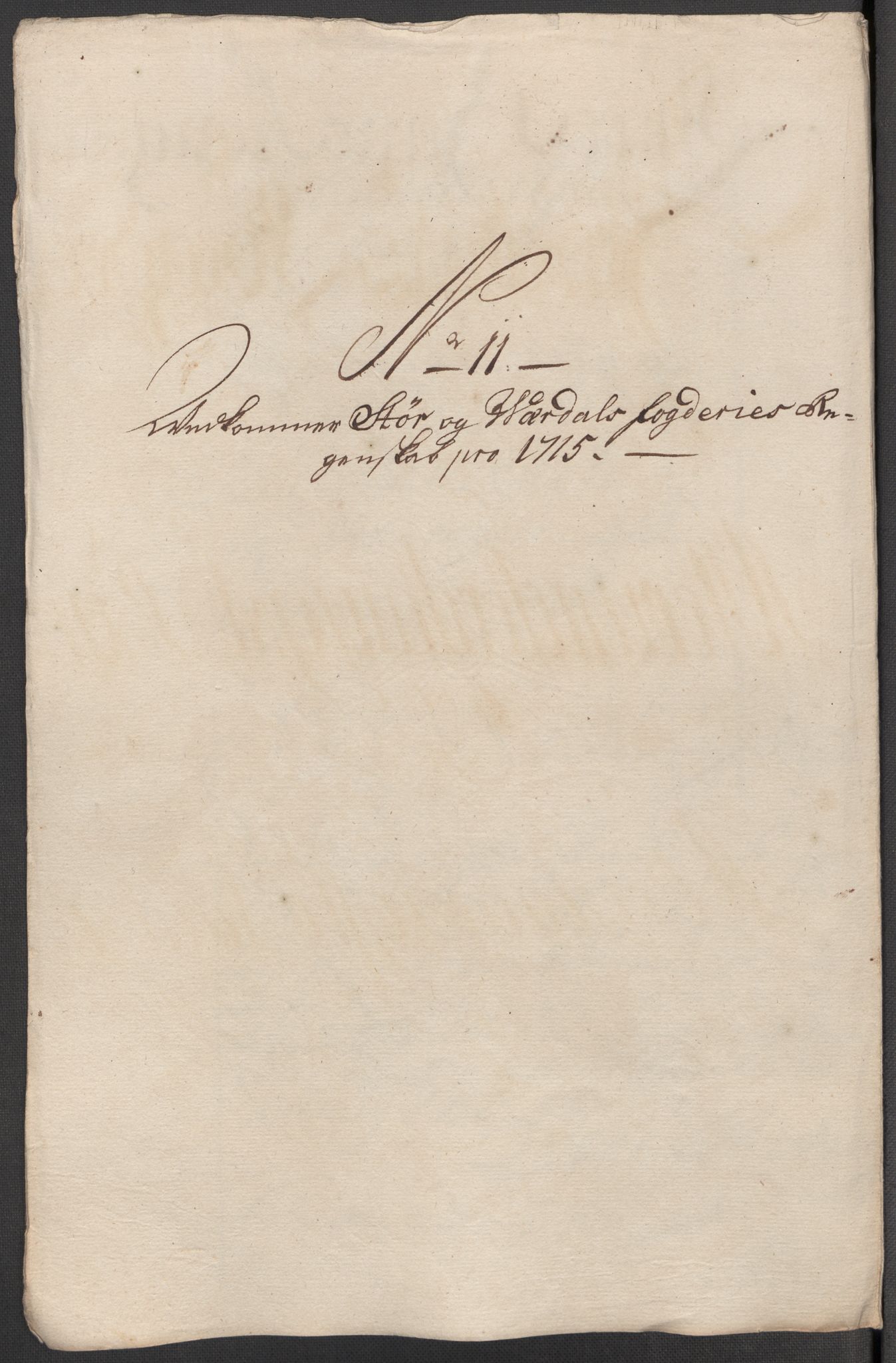 Rentekammeret inntil 1814, Reviderte regnskaper, Fogderegnskap, AV/RA-EA-4092/R62/L4205: Fogderegnskap Stjørdal og Verdal, 1715, p. 145