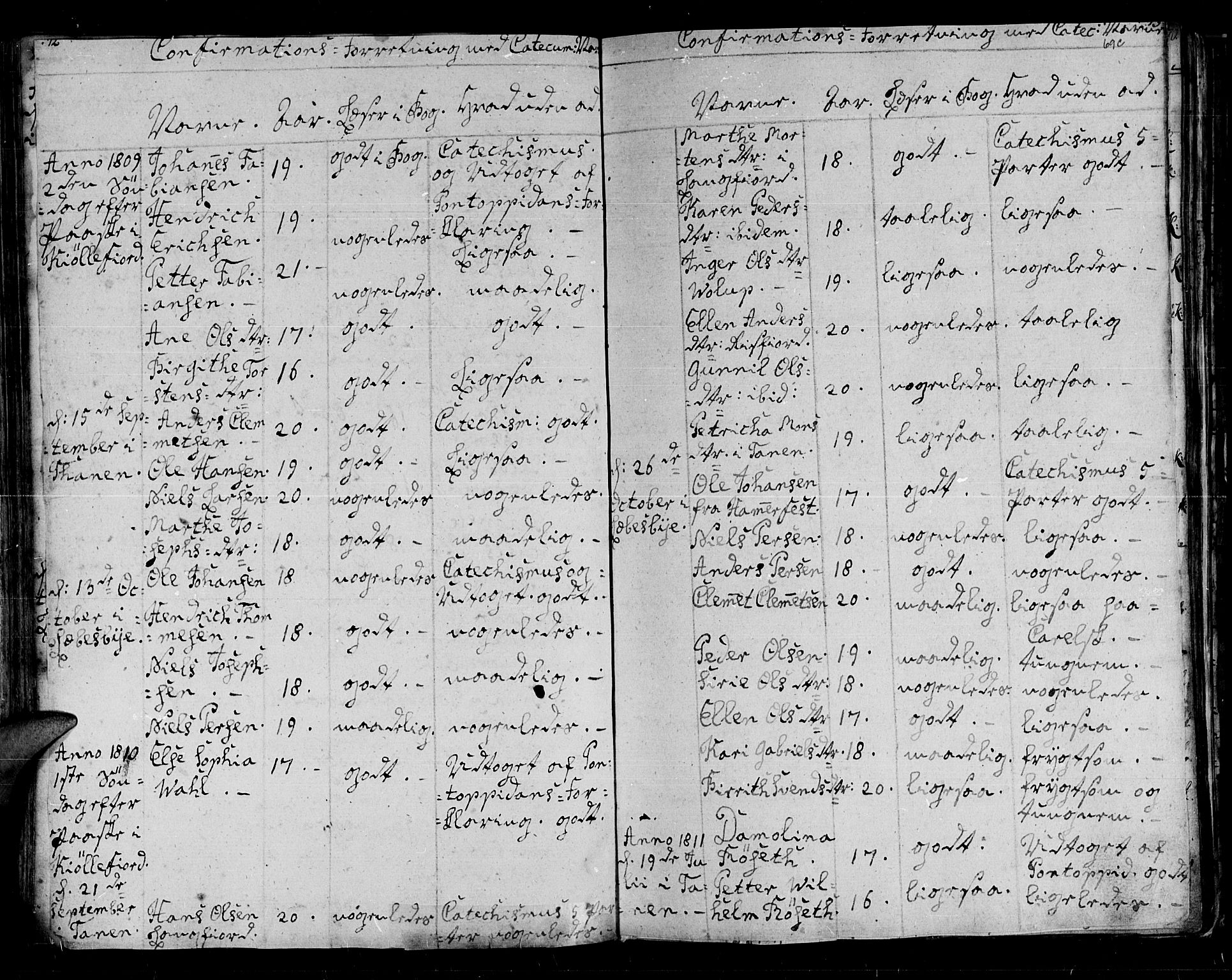 Lebesby sokneprestkontor, SATØ/S-1353/H/Ha/L0001kirke: Parish register (official) no. 1, 1751-1816, p. 69c