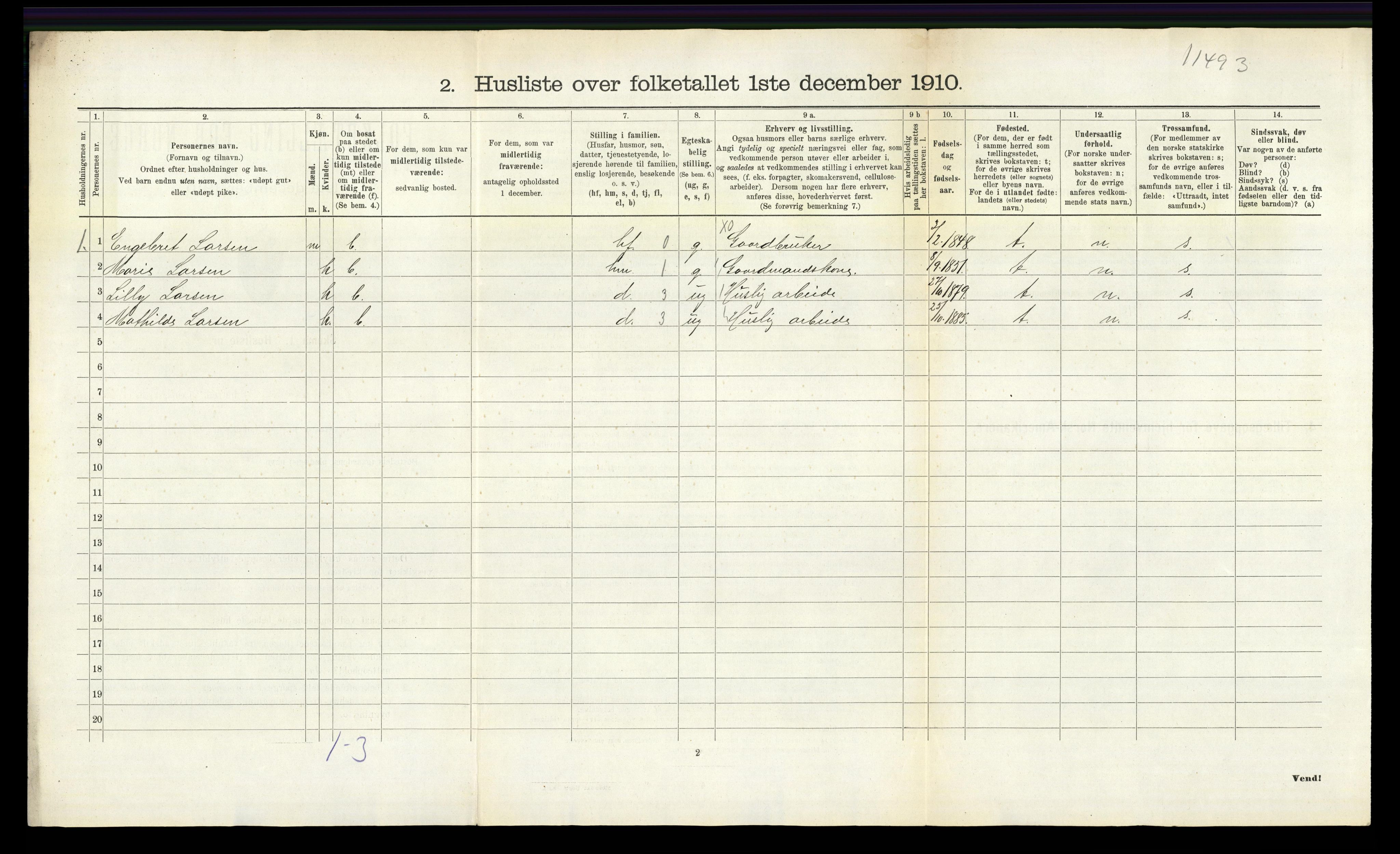 RA, 1910 census for Nøtterøy, 1910, p. 669