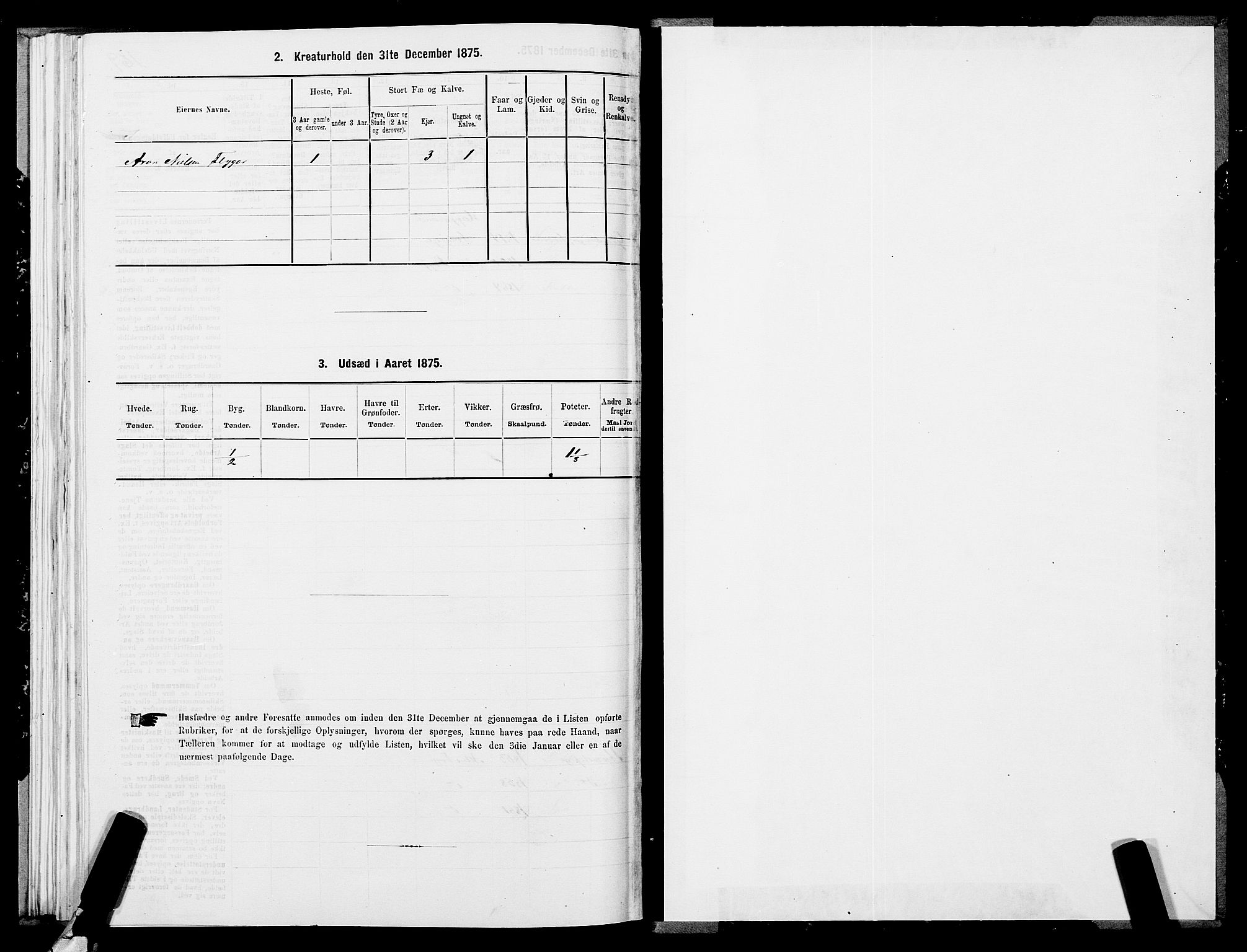 SATØ, 1875 census for 2012P Alta, 1875