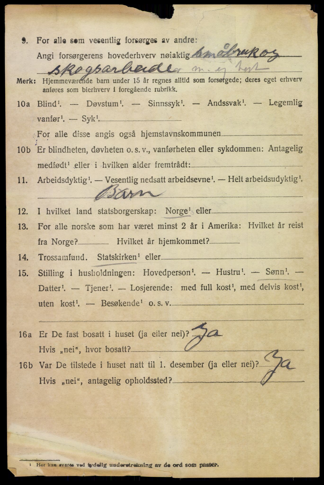 SAH, 1920 census for Eidskog, 1920, p. 4342