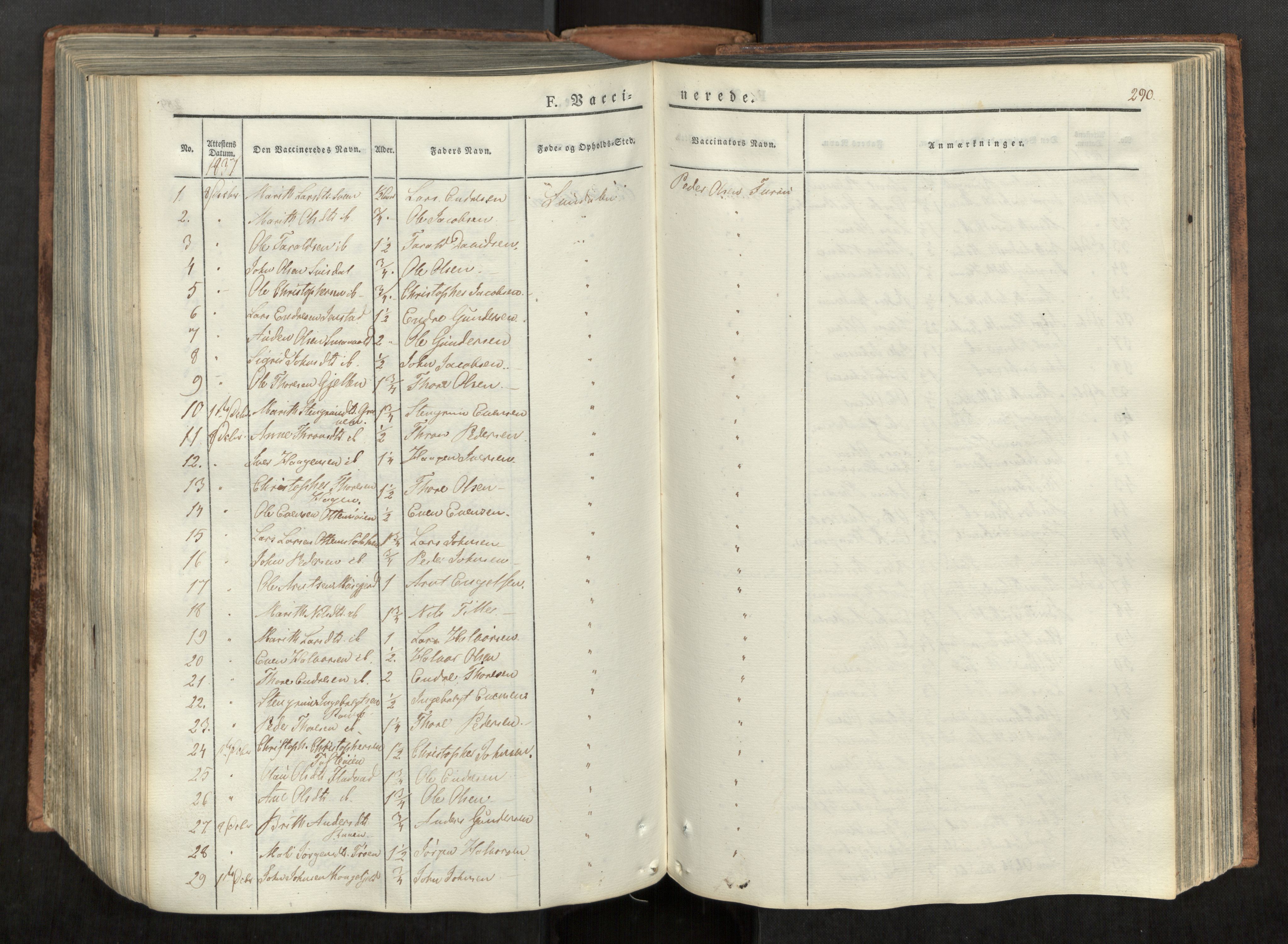 Ministerialprotokoller, klokkerbøker og fødselsregistre - Møre og Romsdal, SAT/A-1454/590/L1012: Parish register (official) no. 590A04, 1832-1846, p. 290