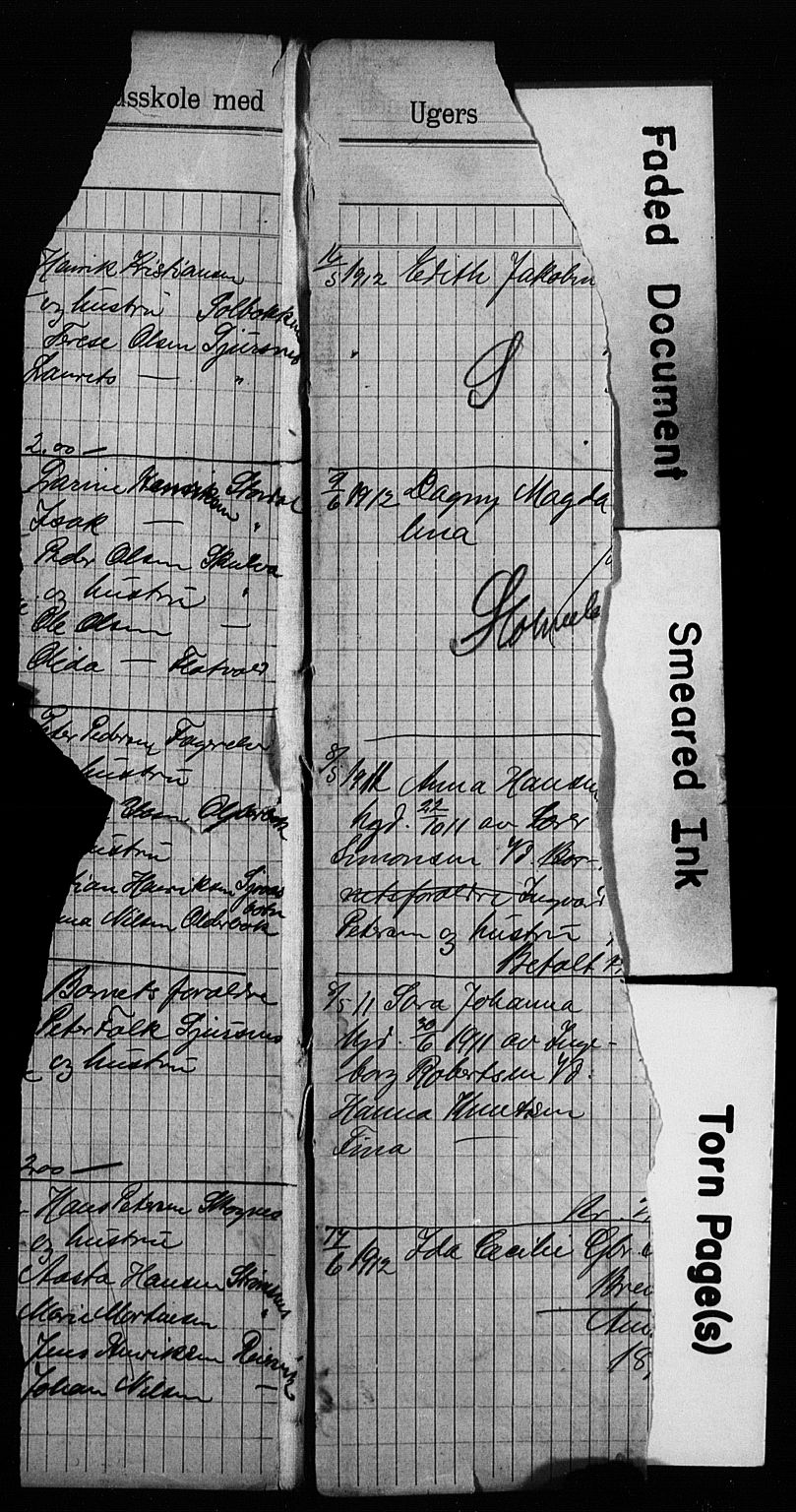 Lyngen sokneprestembete, AV/SATØ-S-1289/H/Ha/L0052/0001: Baptism register no. 52.1, 1895-1914