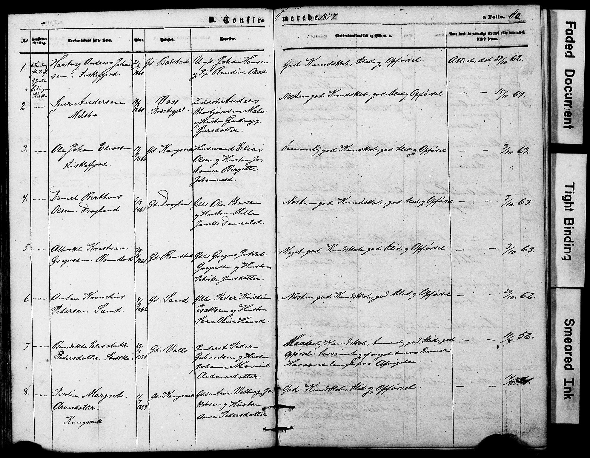 Ministerialprotokoller, klokkerbøker og fødselsregistre - Nordland, AV/SAT-A-1459/865/L0930: Parish register (copy) no. 865C02, 1866-1884, p. 80