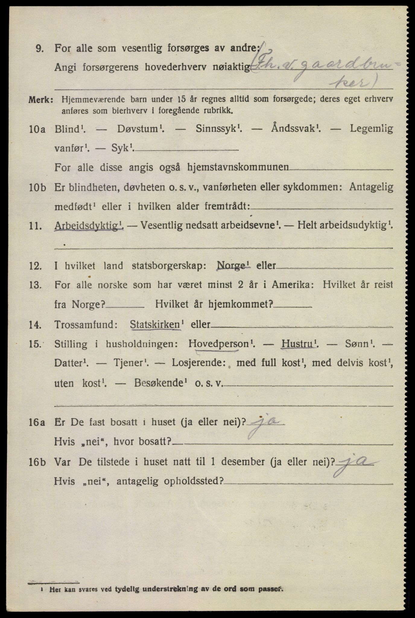 SAKO, 1920 census for Ytre Sandsvær, 1920, p. 3005