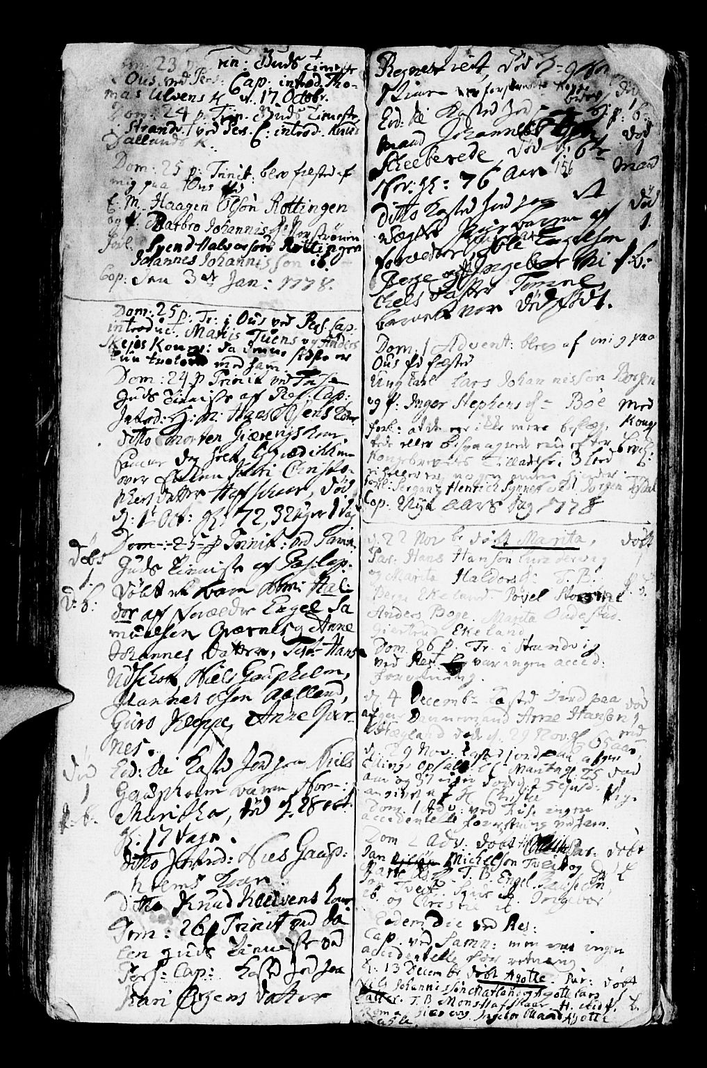 Os sokneprestembete, AV/SAB-A-99929: Parish register (official) no. A 9, 1766-1779, p. 156