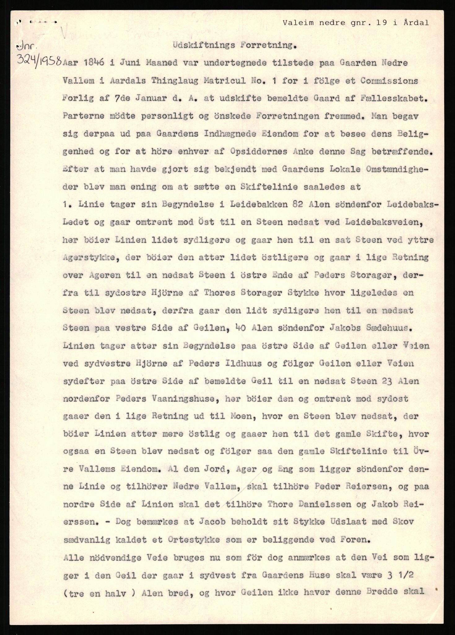 Statsarkivet i Stavanger, SAST/A-101971/03/Y/Yj/L0091: Avskrifter sortert etter gårdsnavn: Ur - Vareberg, 1750-1930, p. 421