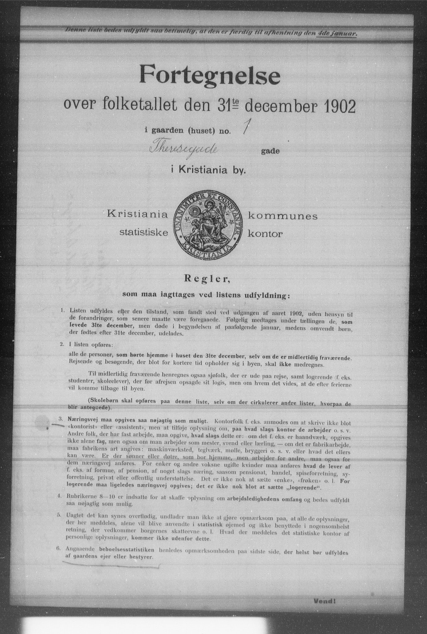 OBA, Municipal Census 1902 for Kristiania, 1902, p. 20202