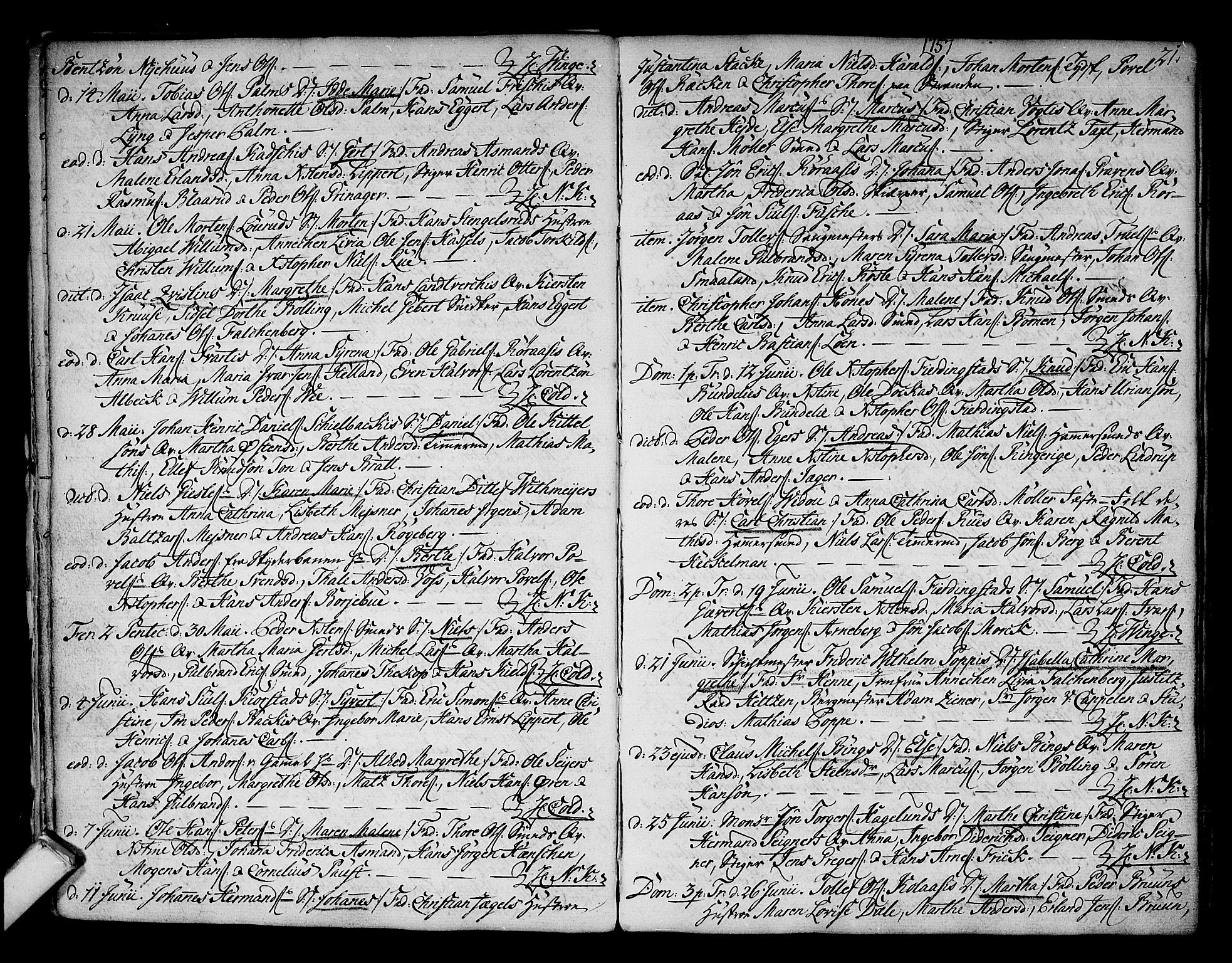 Kongsberg kirkebøker, SAKO/A-22/F/Fa/L0004: Parish register (official) no. I 4, 1756-1768, p. 21