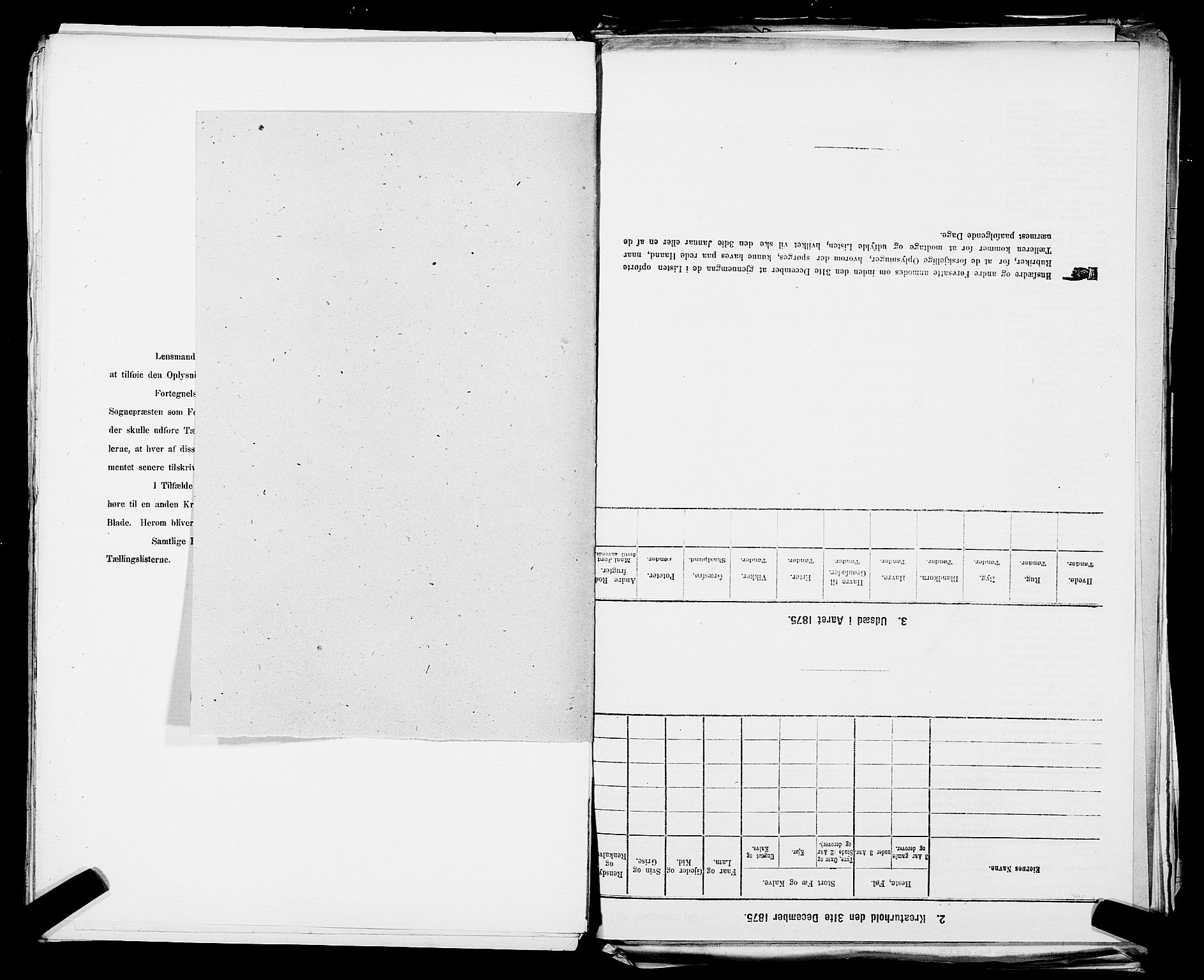 SAST, 1875 census for 1124P Håland, 1875, p. 50